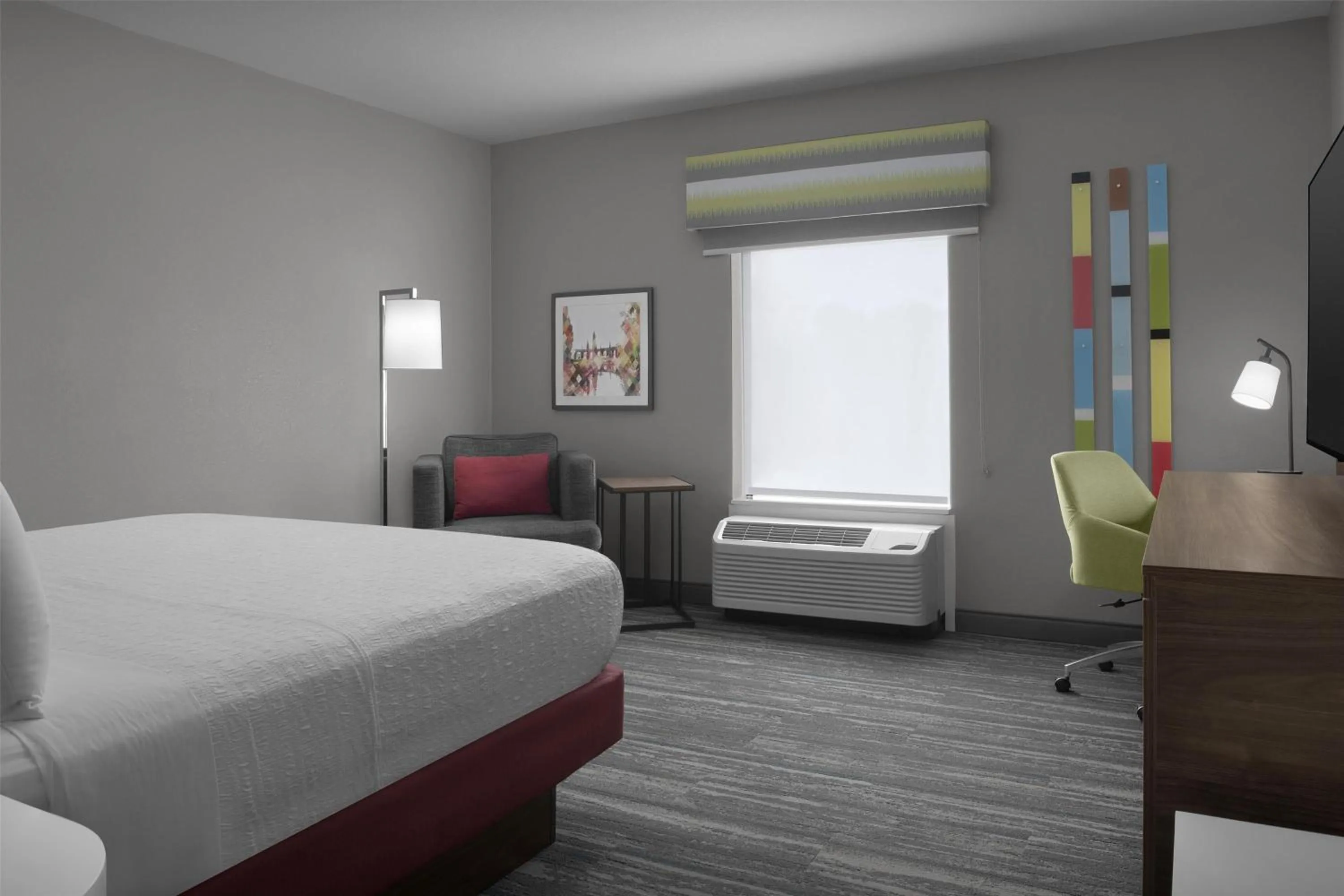 Bed in Hampton Inn & Suites Jacksonville South - Bartram Park