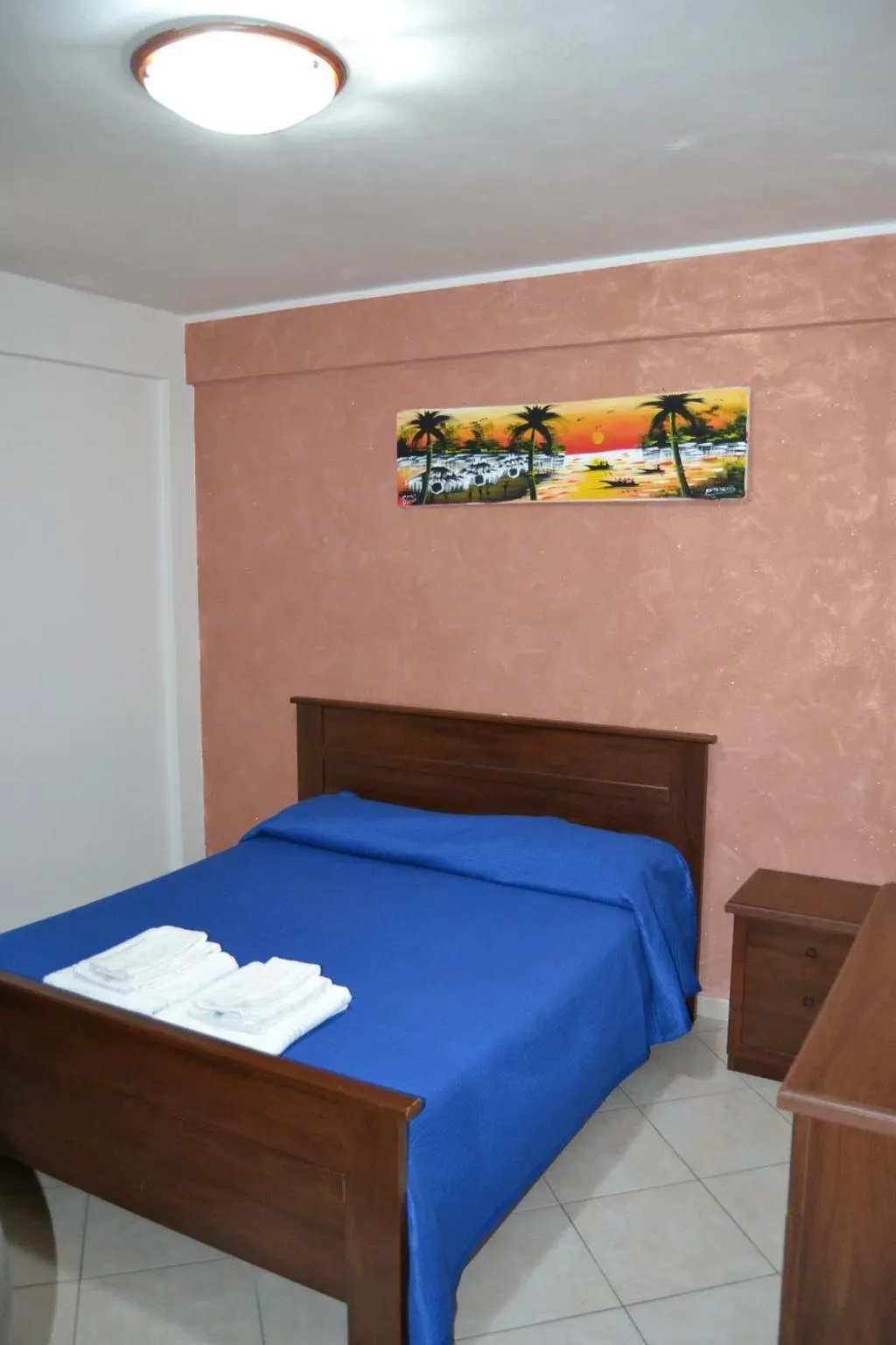 Bed in Il Girasole Formia Guesthouse rooms