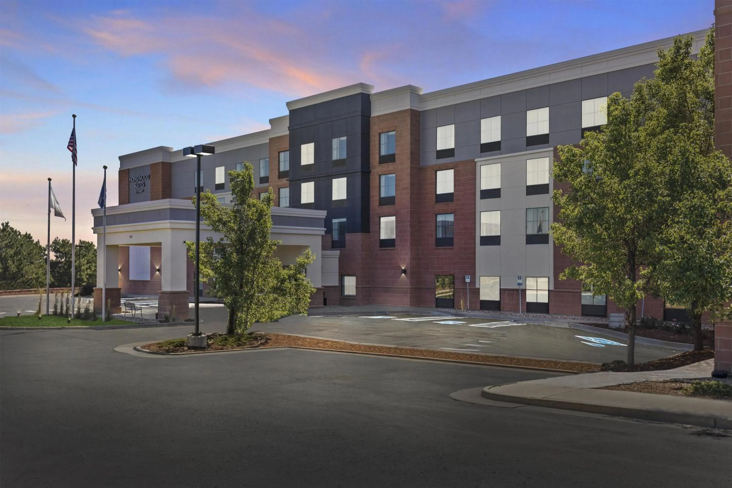Property building in Homewood Suites by Hilton Denver Tech Center