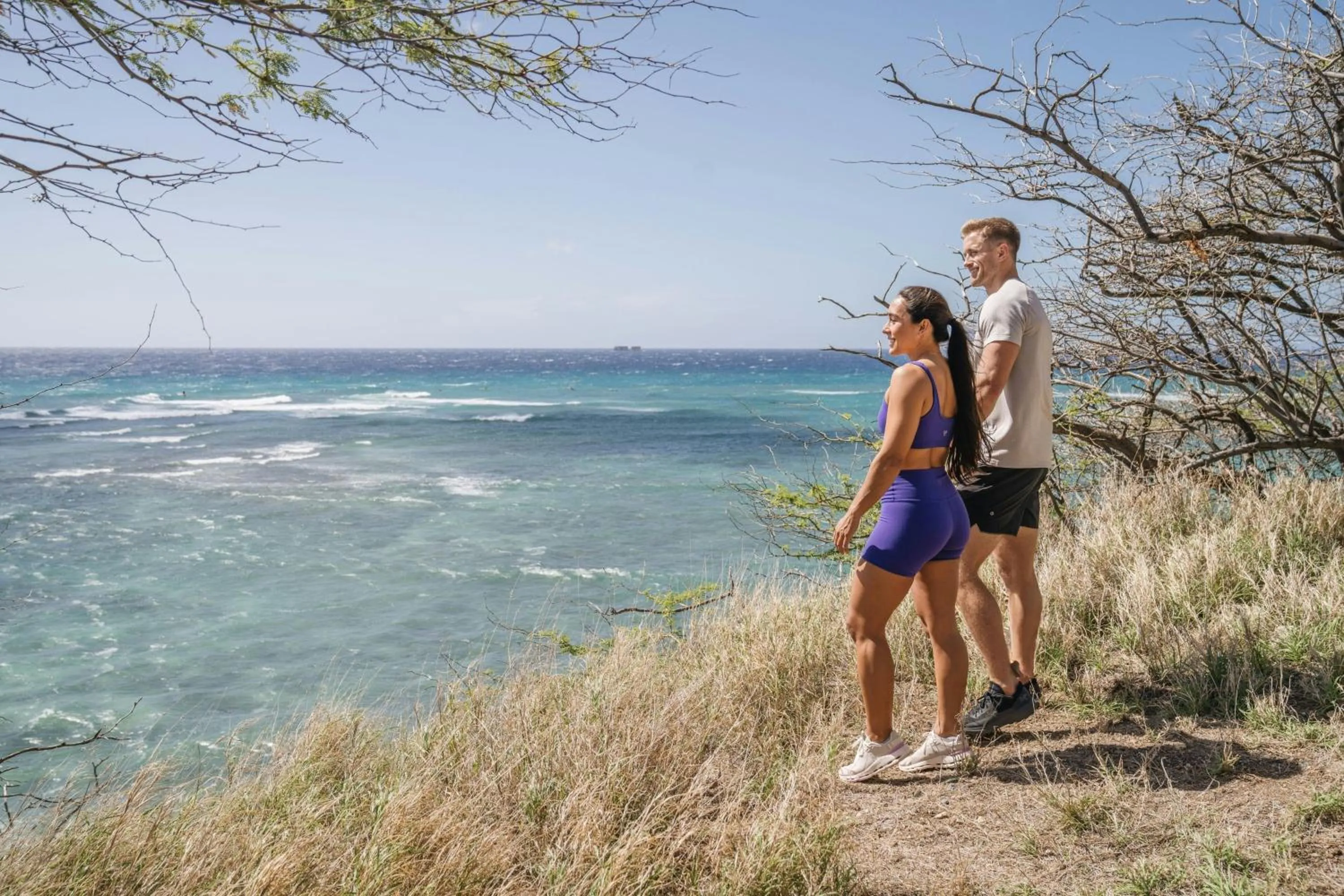Hiking in Sheraton Princess Kaiulani Waikiki Beach
