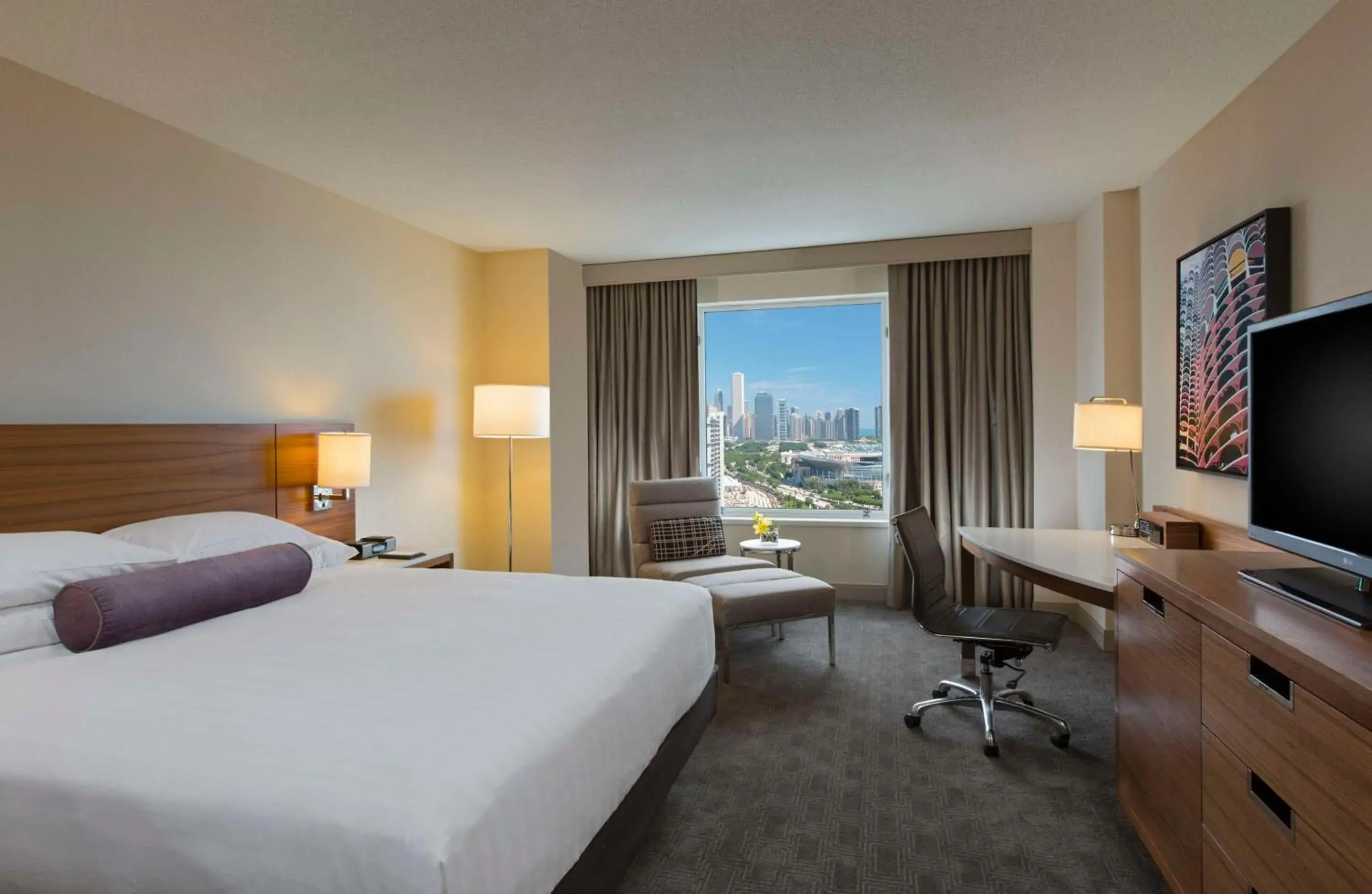 King Room in Hyatt Regency McCormick Place Chicago King Room in Hyatt Regency McCormick Place Chicago