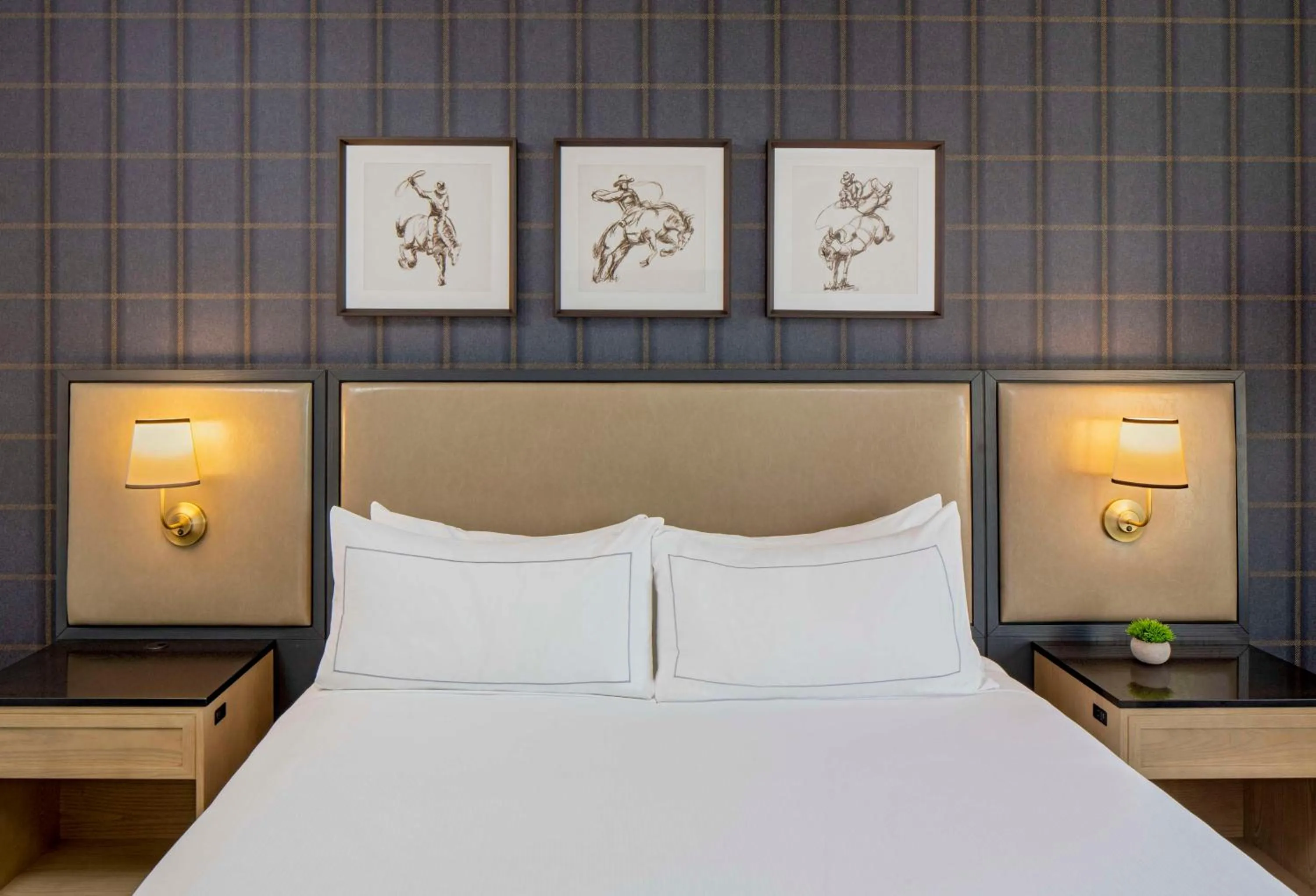 Bed in Hilton San Antonio Hill Country