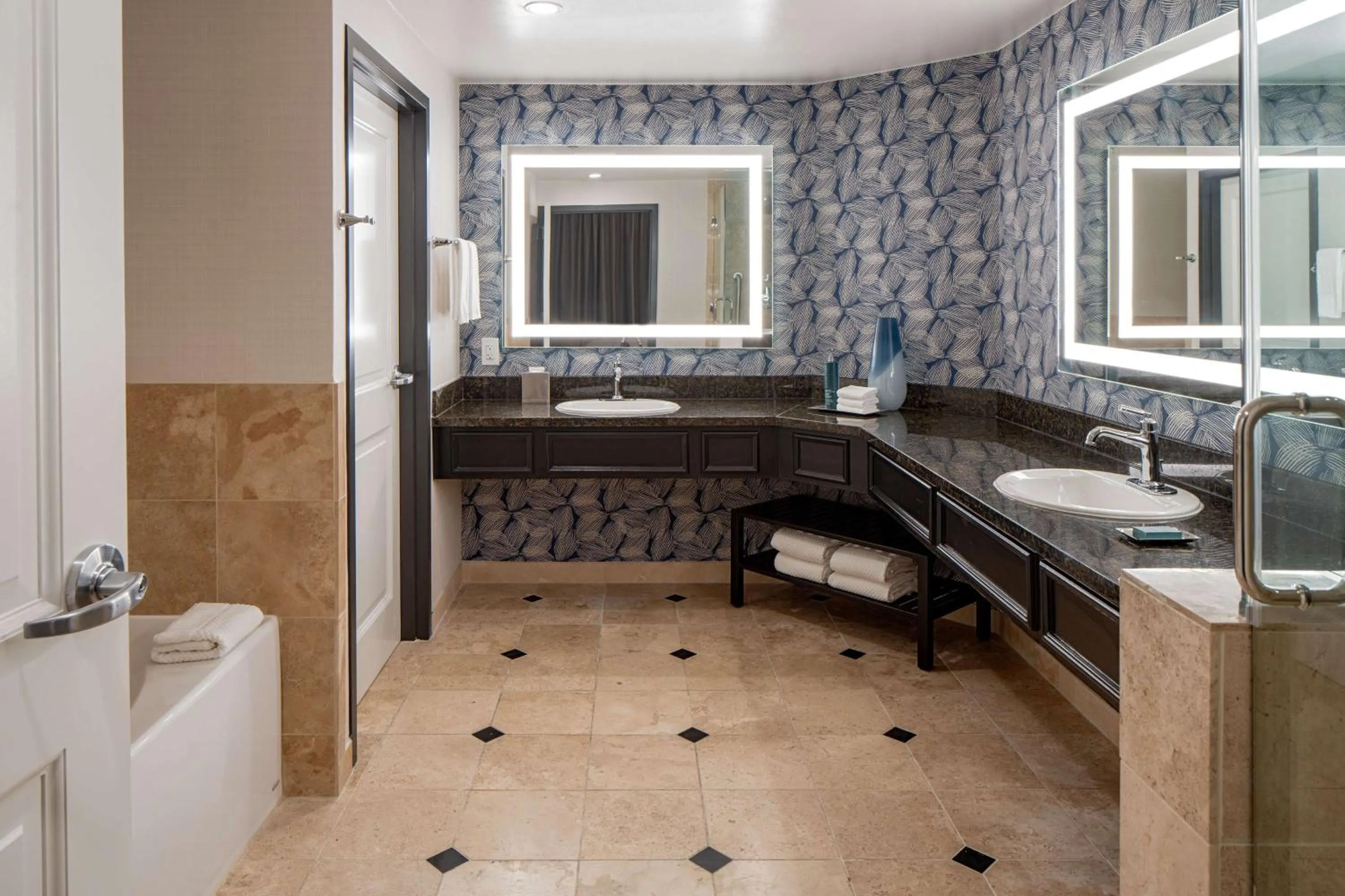 Bathroom in Hilton San Antonio Hill Country