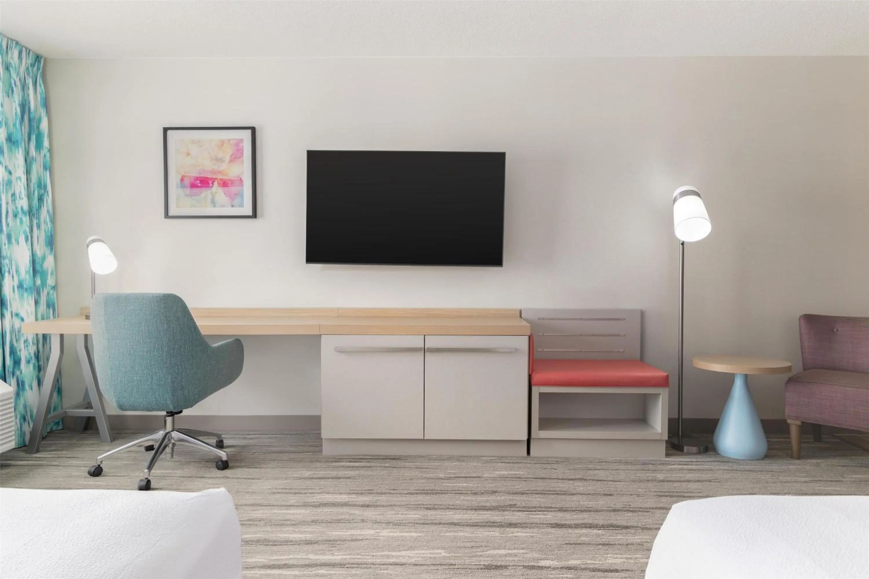 TV and multimedia, Bed in Hilton Garden Inn Hanover Arundel Mills, MD