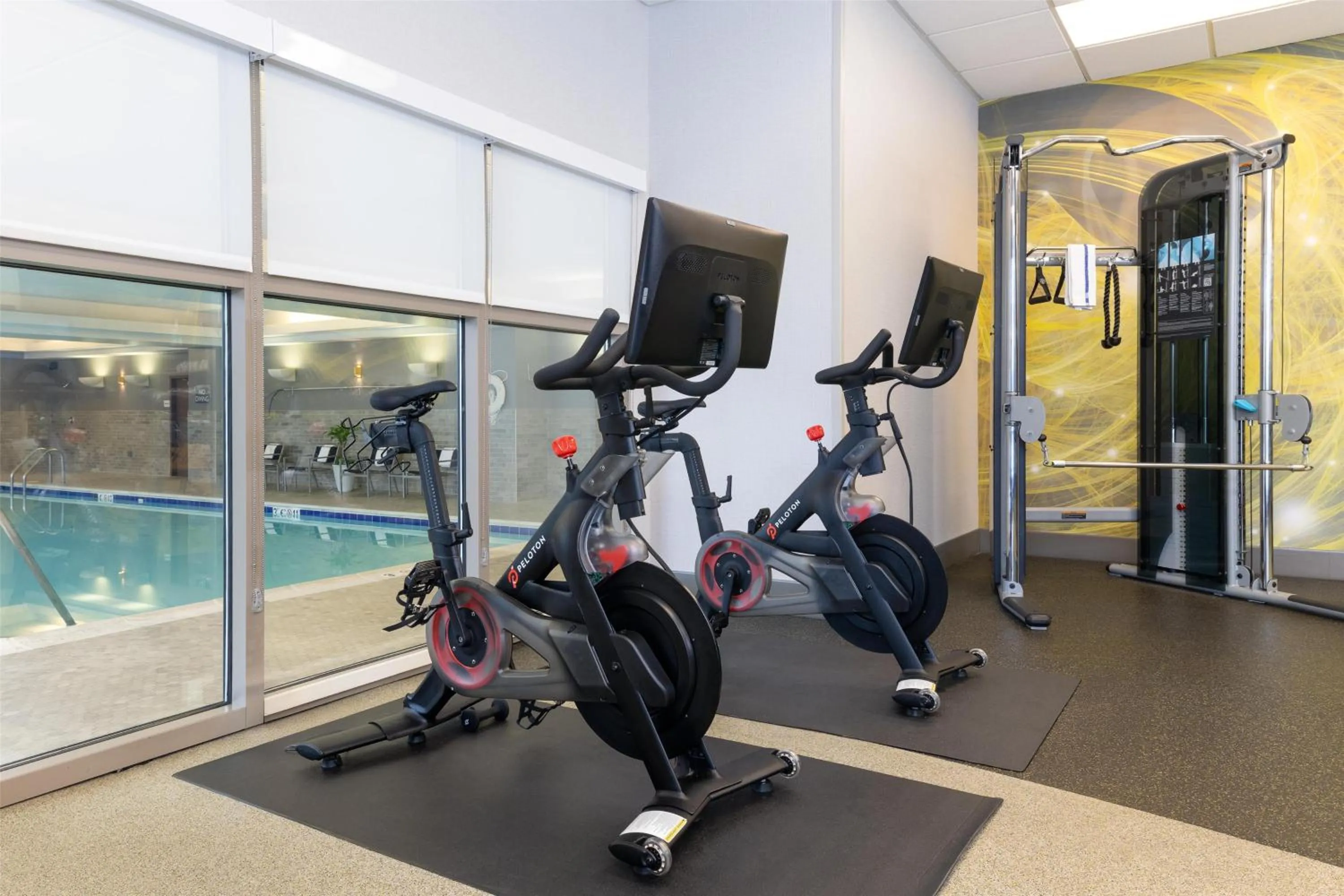 Fitness centre/facilities in Hilton Garden Inn Hanover Arundel Mills, MD