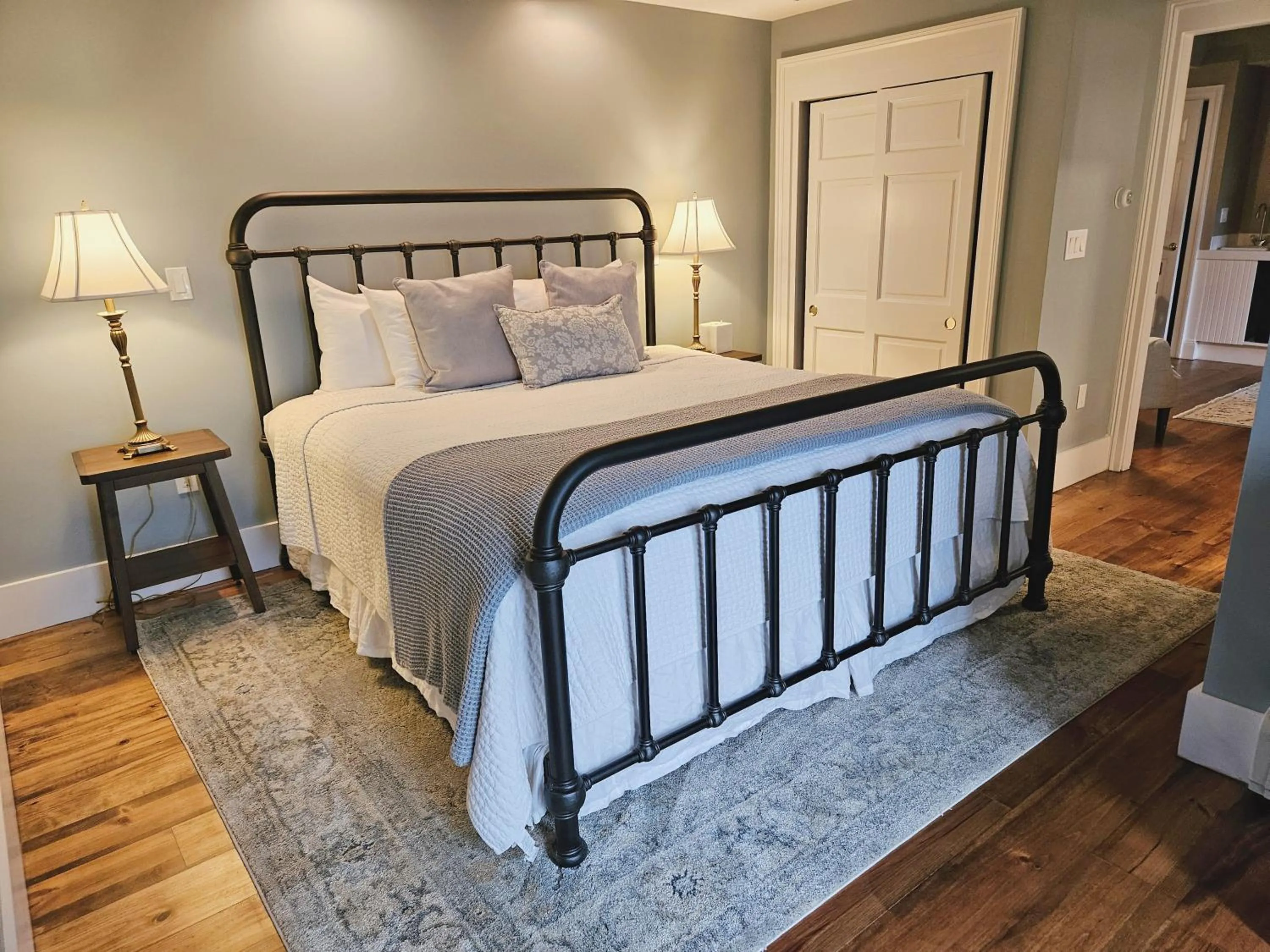 Bed in The Manor on Golden Pond