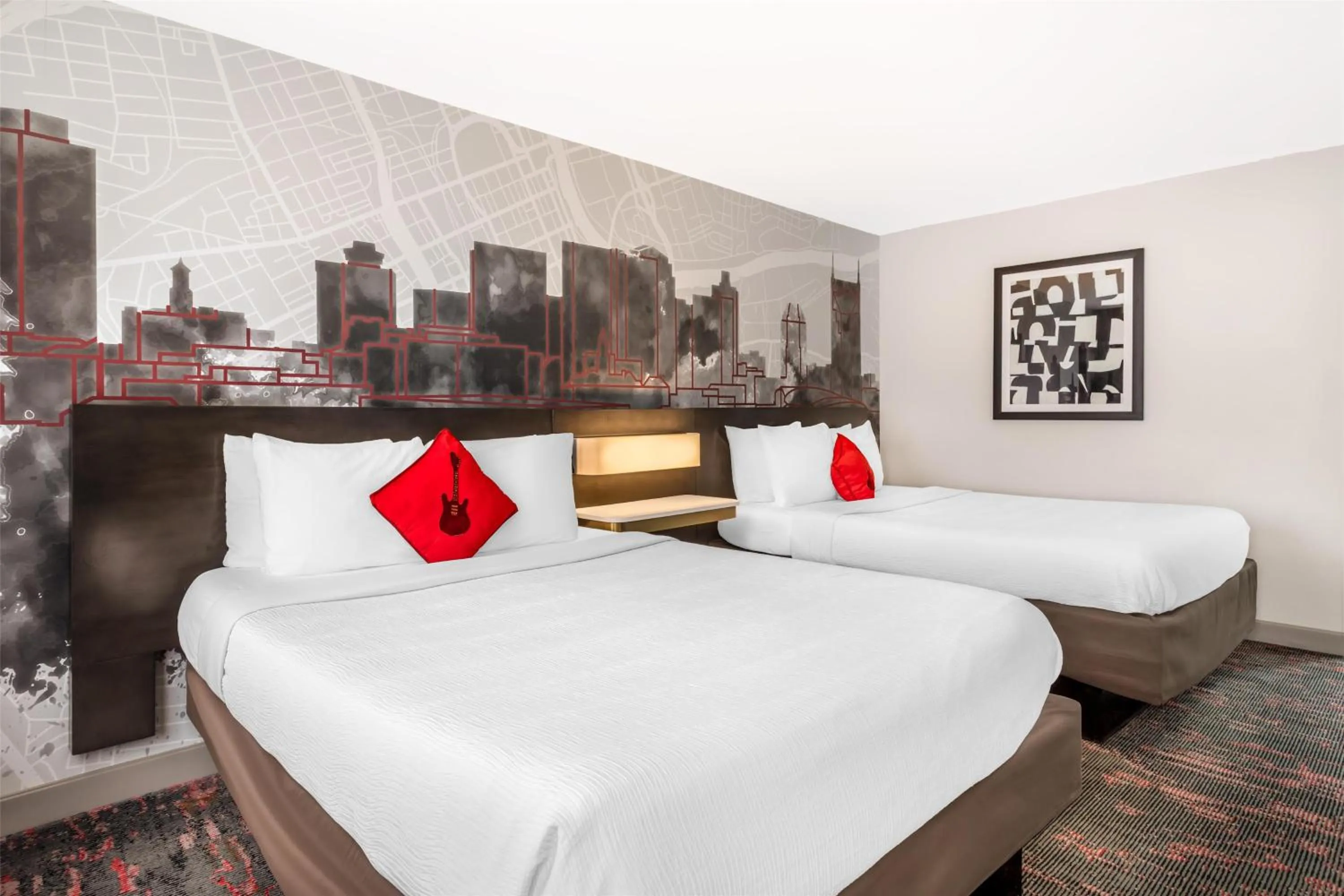 Bedroom, Bed in Best Western Downtown PLUS Music Row