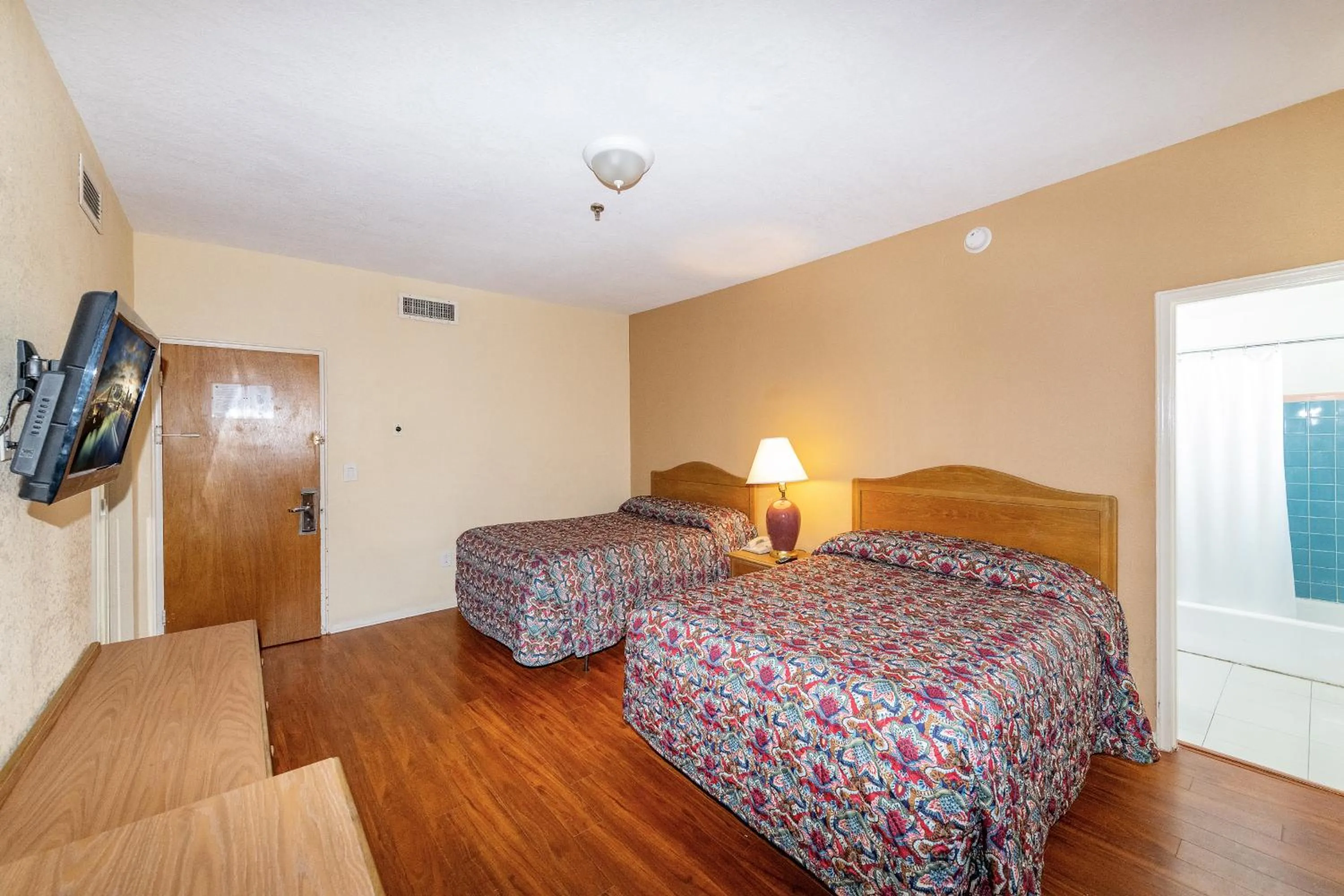 Bed in Parisian Hotel