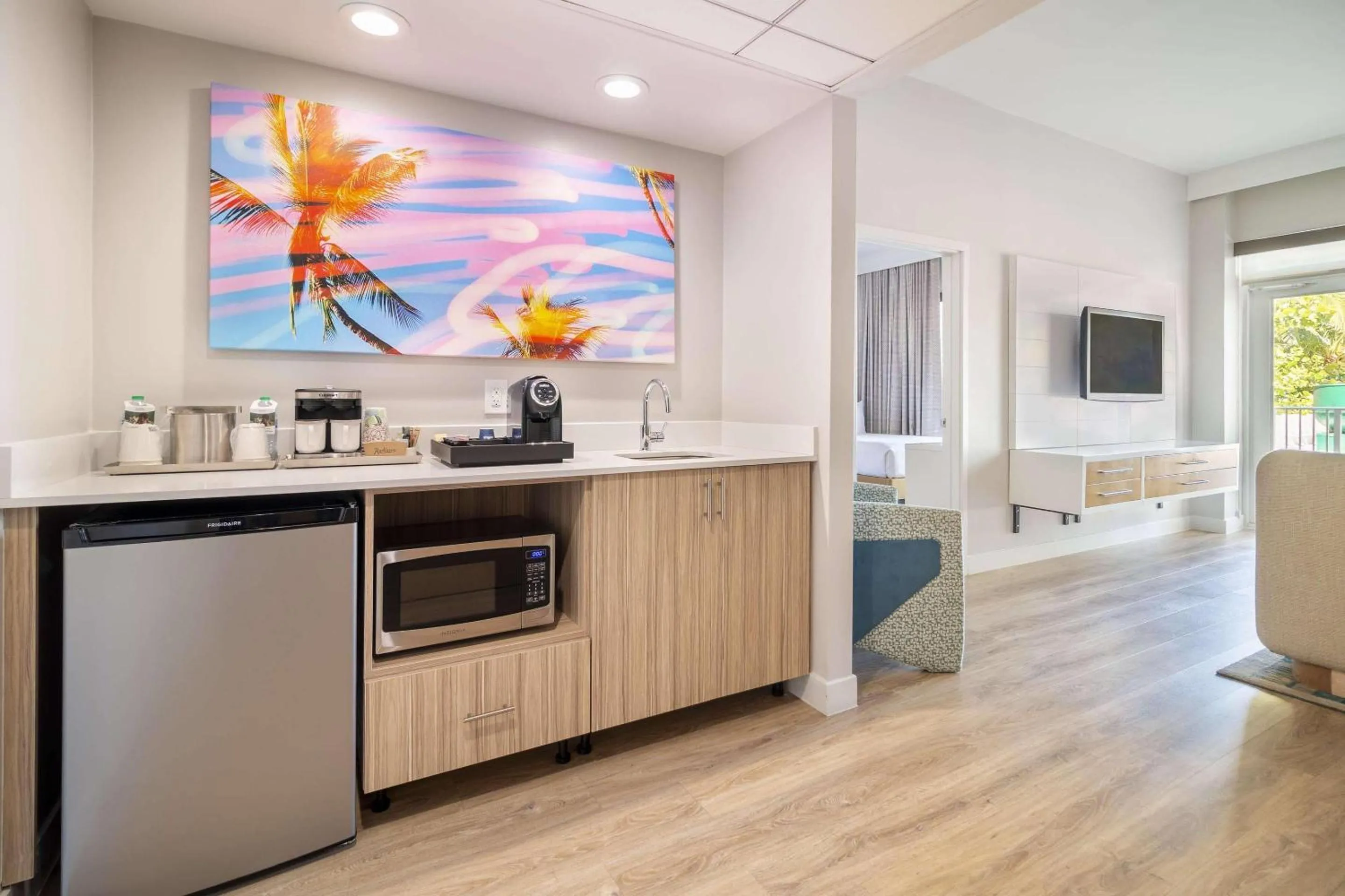 Bedroom in Radisson Resort Miami Beach