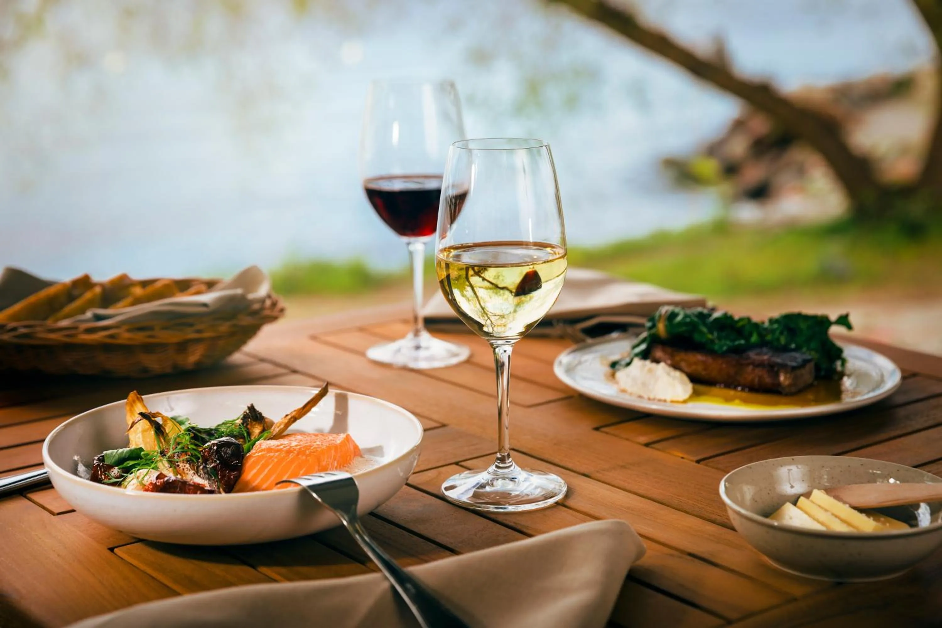 Food and drinks in Hotel J, Stockholm, a Member of Design Hotels