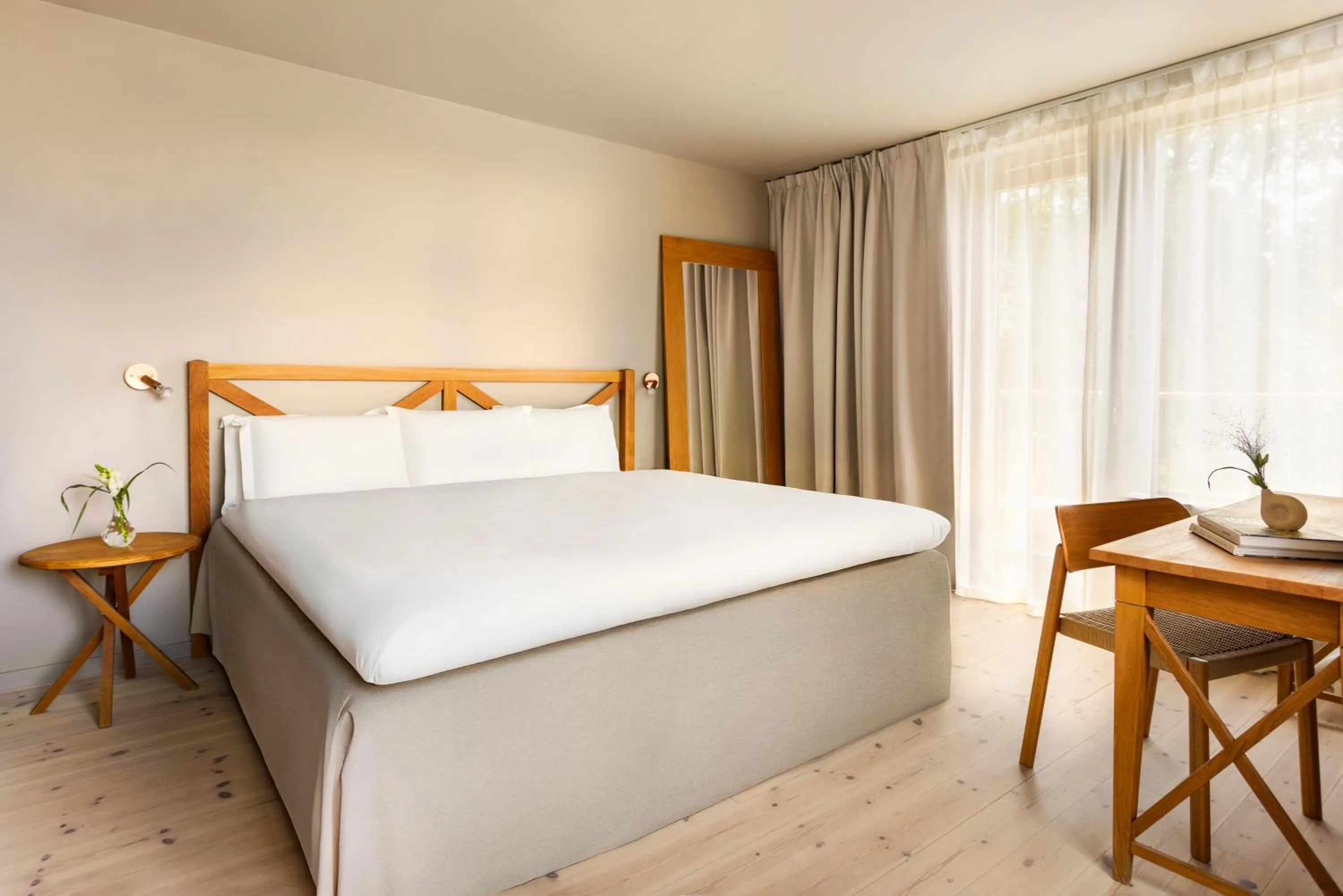 Bed in Hotel J, Stockholm, a Member of Design Hotels