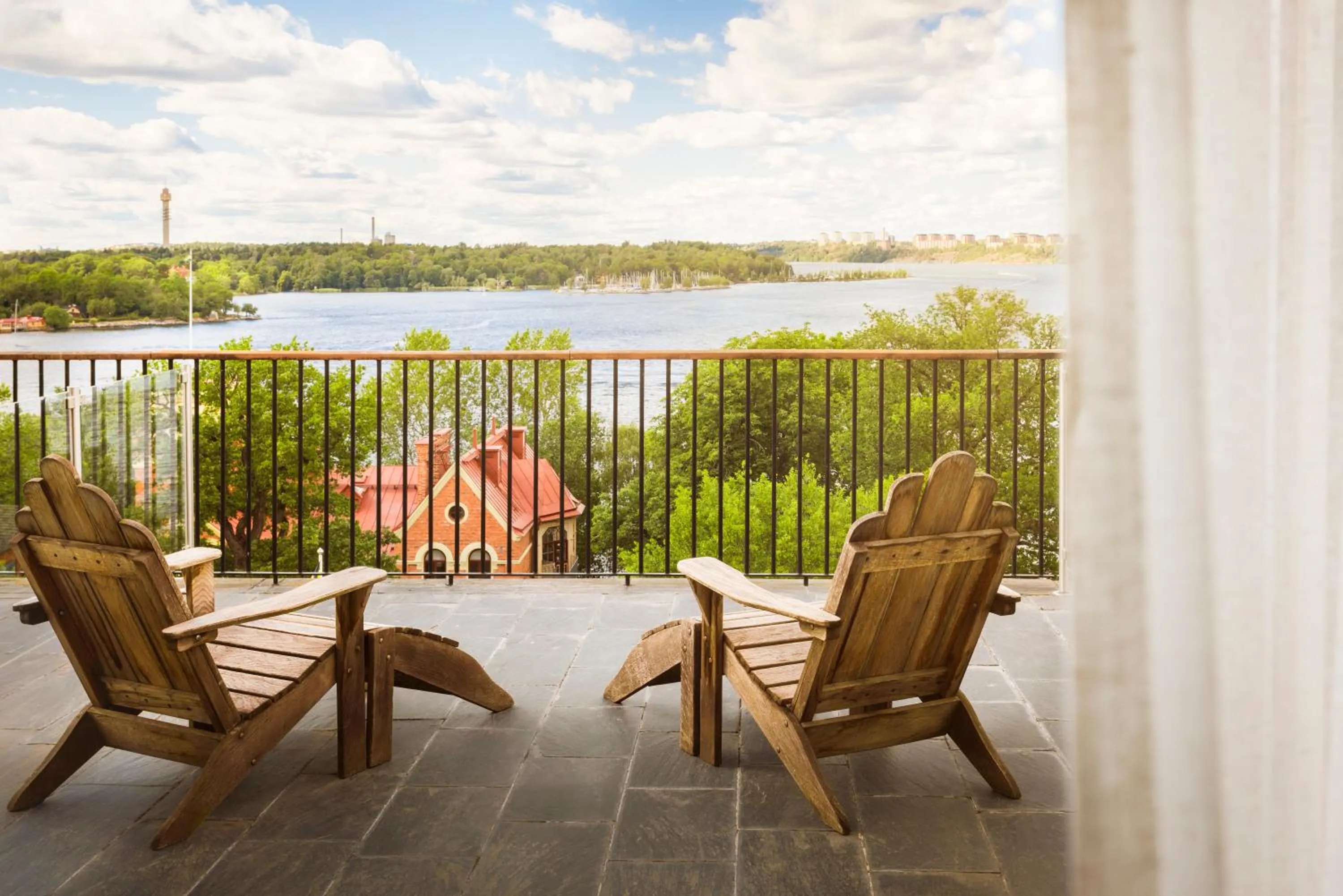 Balcony/Terrace in Hotel J, Stockholm, a Member of Design Hotels