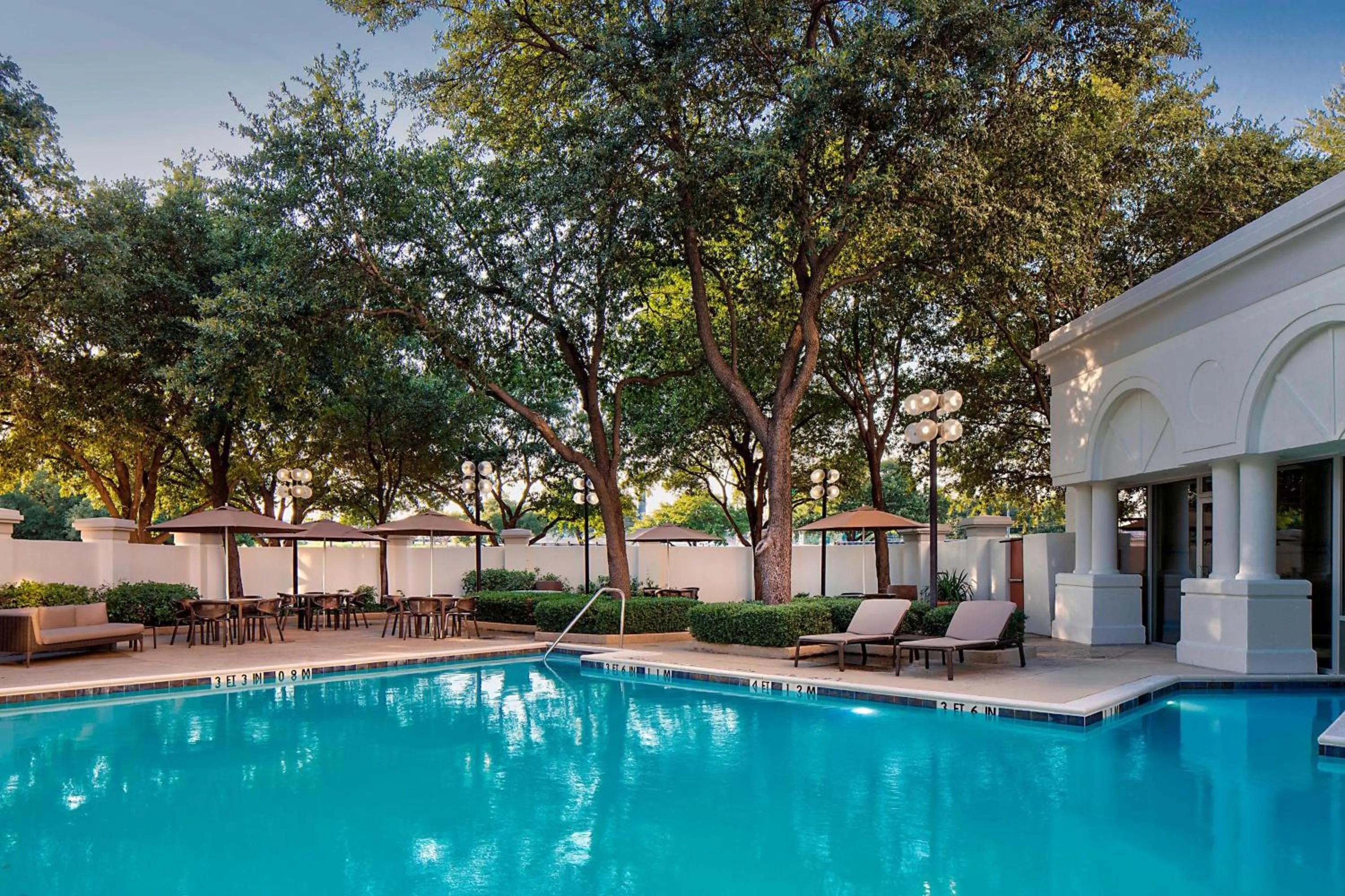 Swimming pool in Sheraton Suites Market Center Dallas