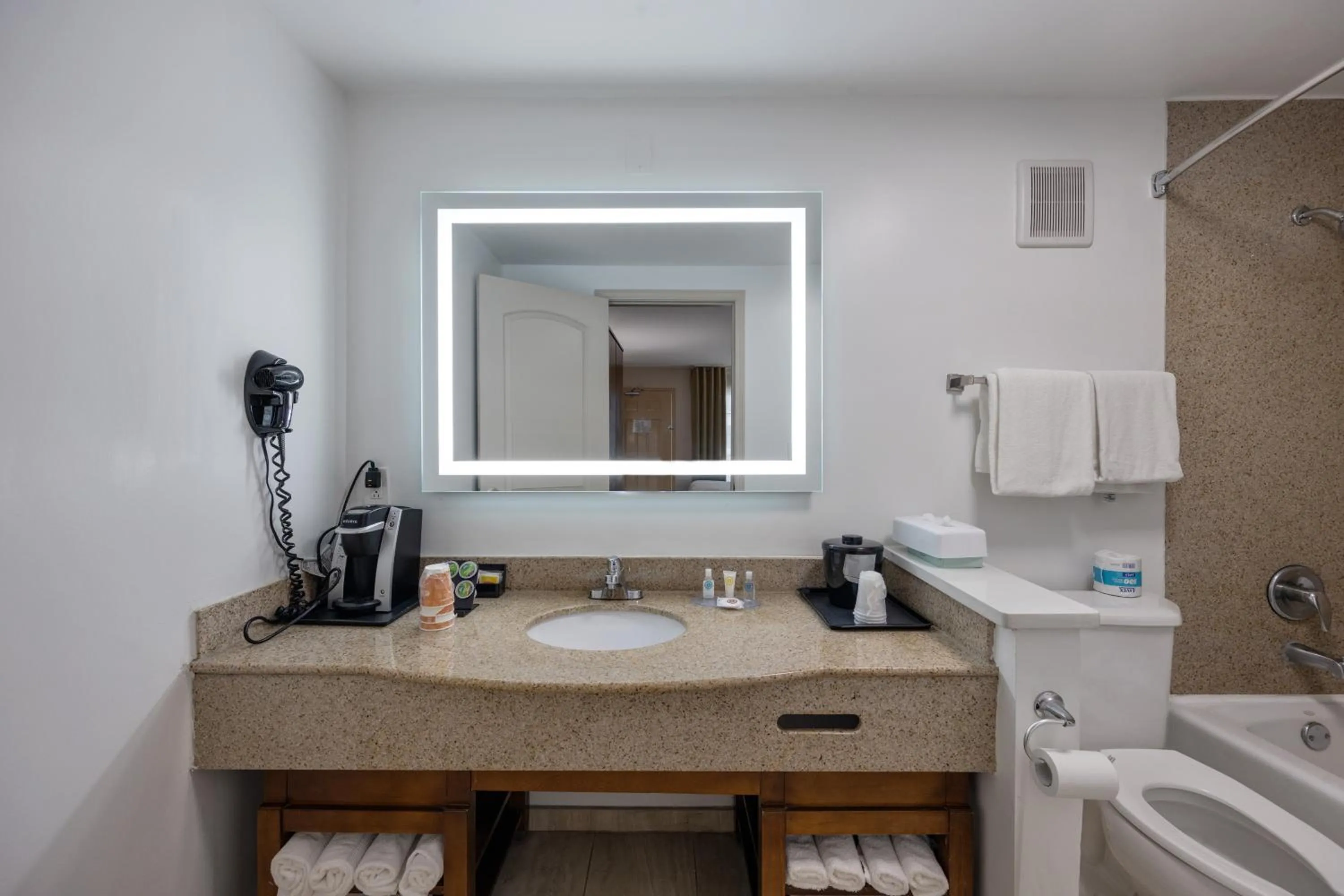 Bathroom in Comfort Inn Downtown Nashville - Music City Center