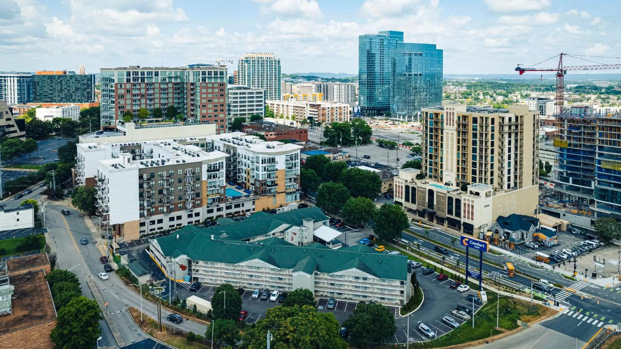 Property building in Comfort Inn Downtown Nashville - Music City Center