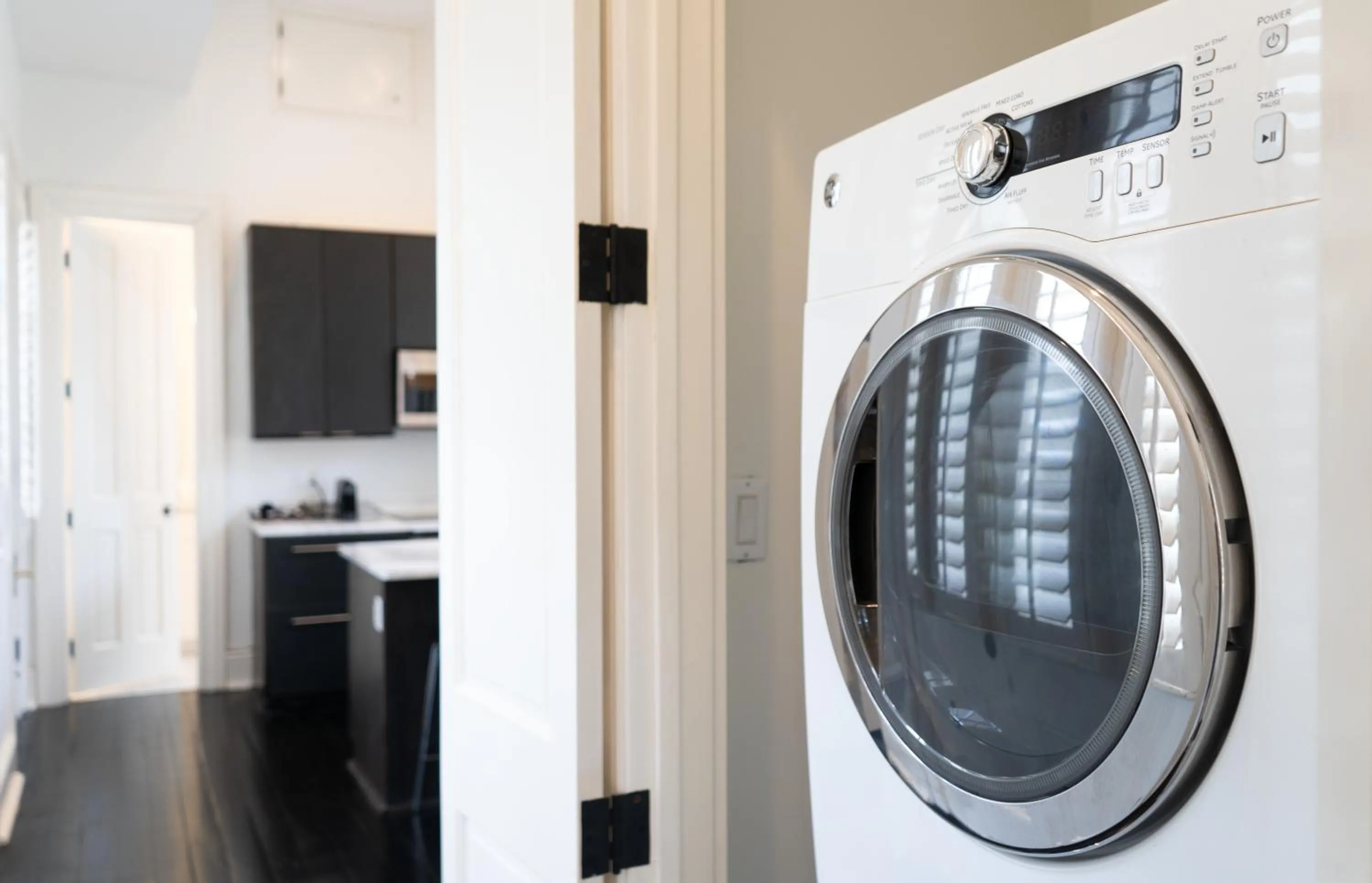 washing machine in Melrose Mansion