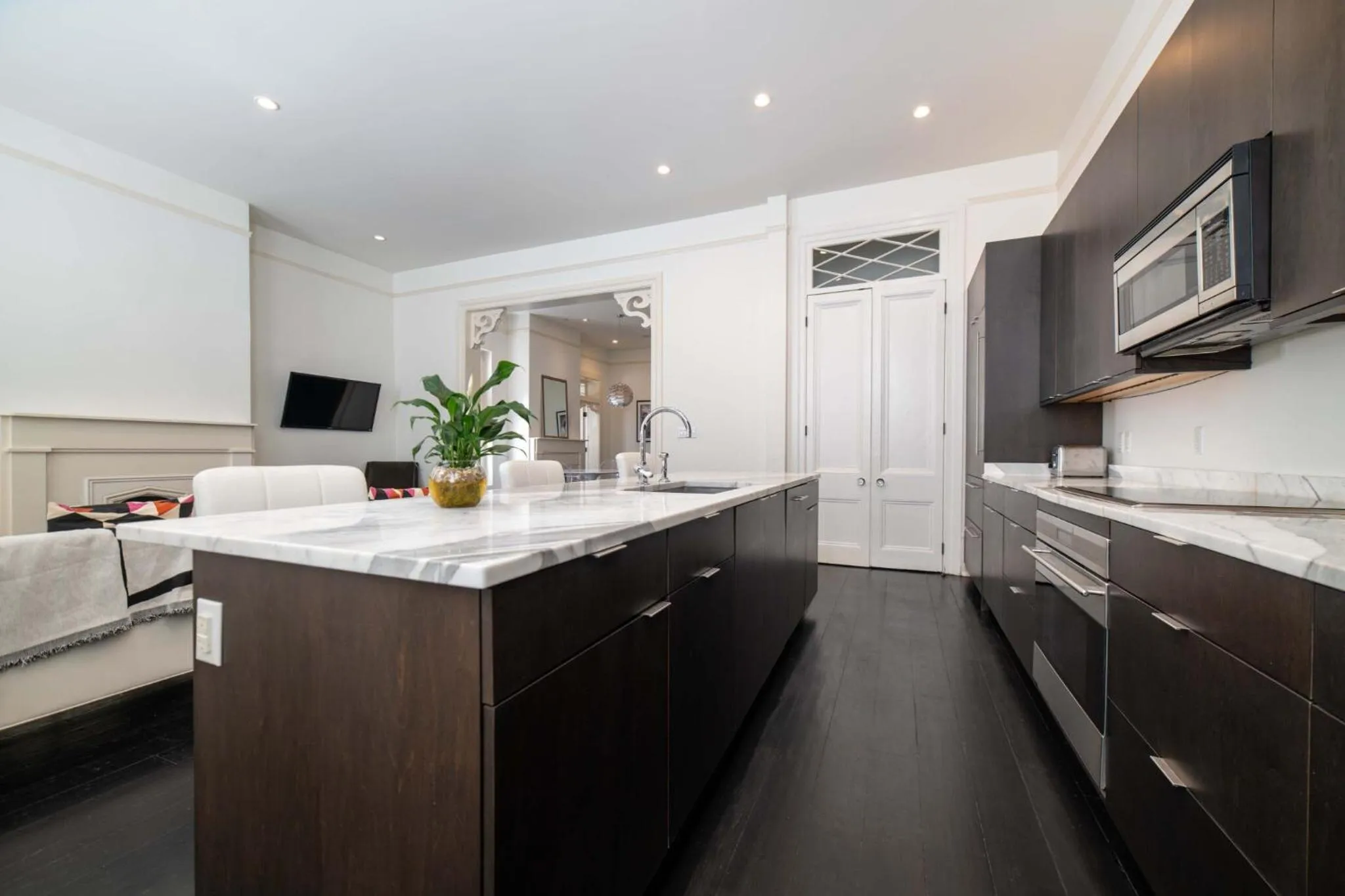 kitchen in Melrose Mansion