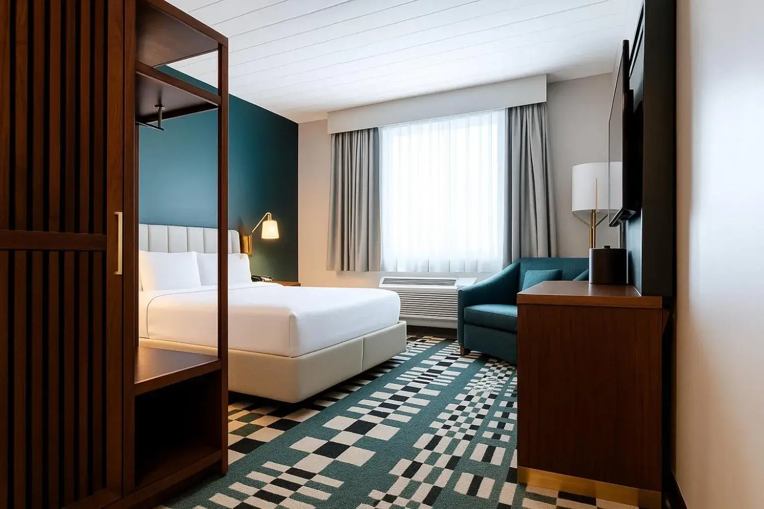 Double Room in The Wylie Inn and Conference Center at Endicott College Double Room in The Wylie Inn and Conference Center at Endicott College