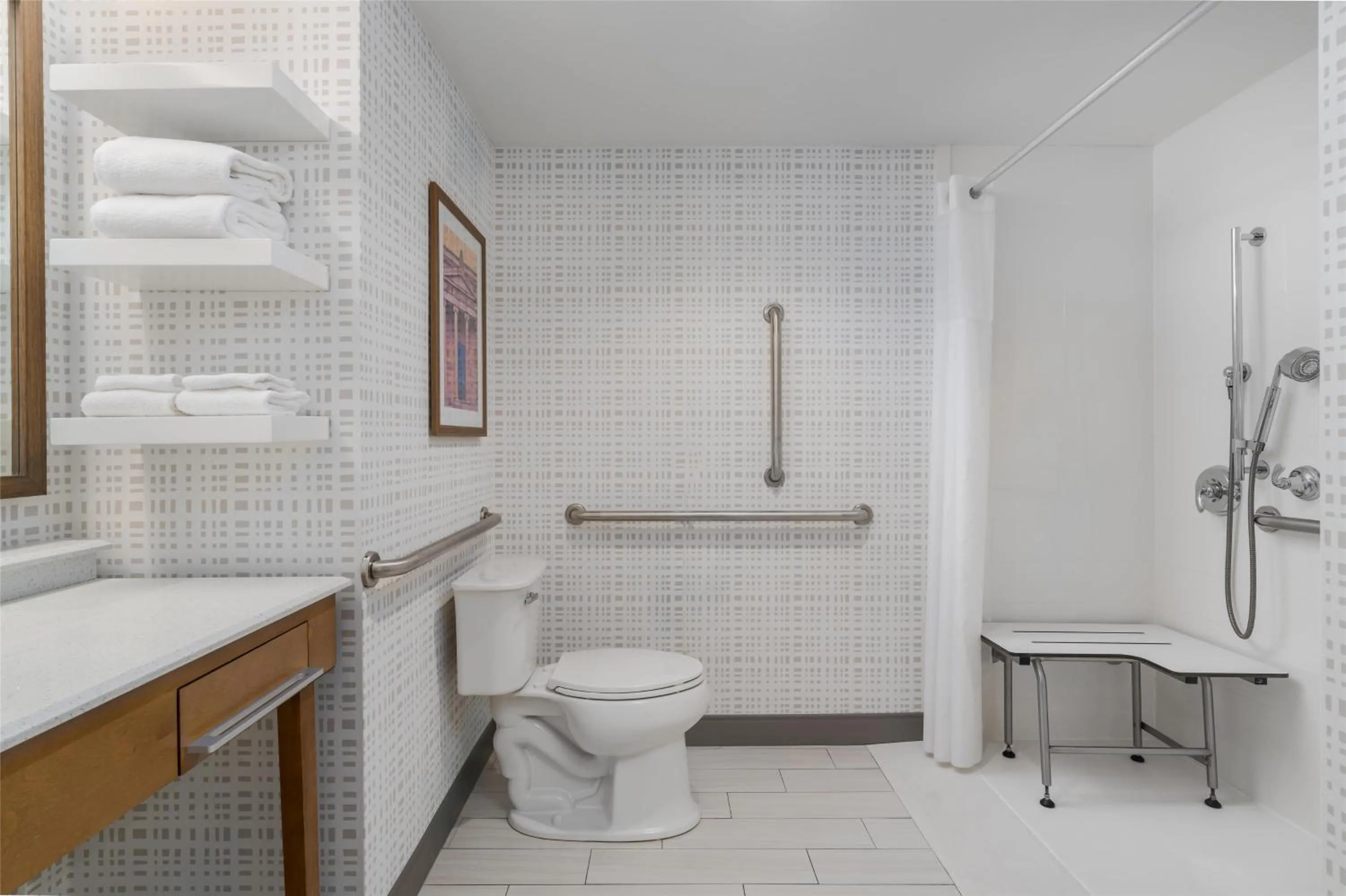 Bathroom in Hampton Inn-Pawtucket, RI