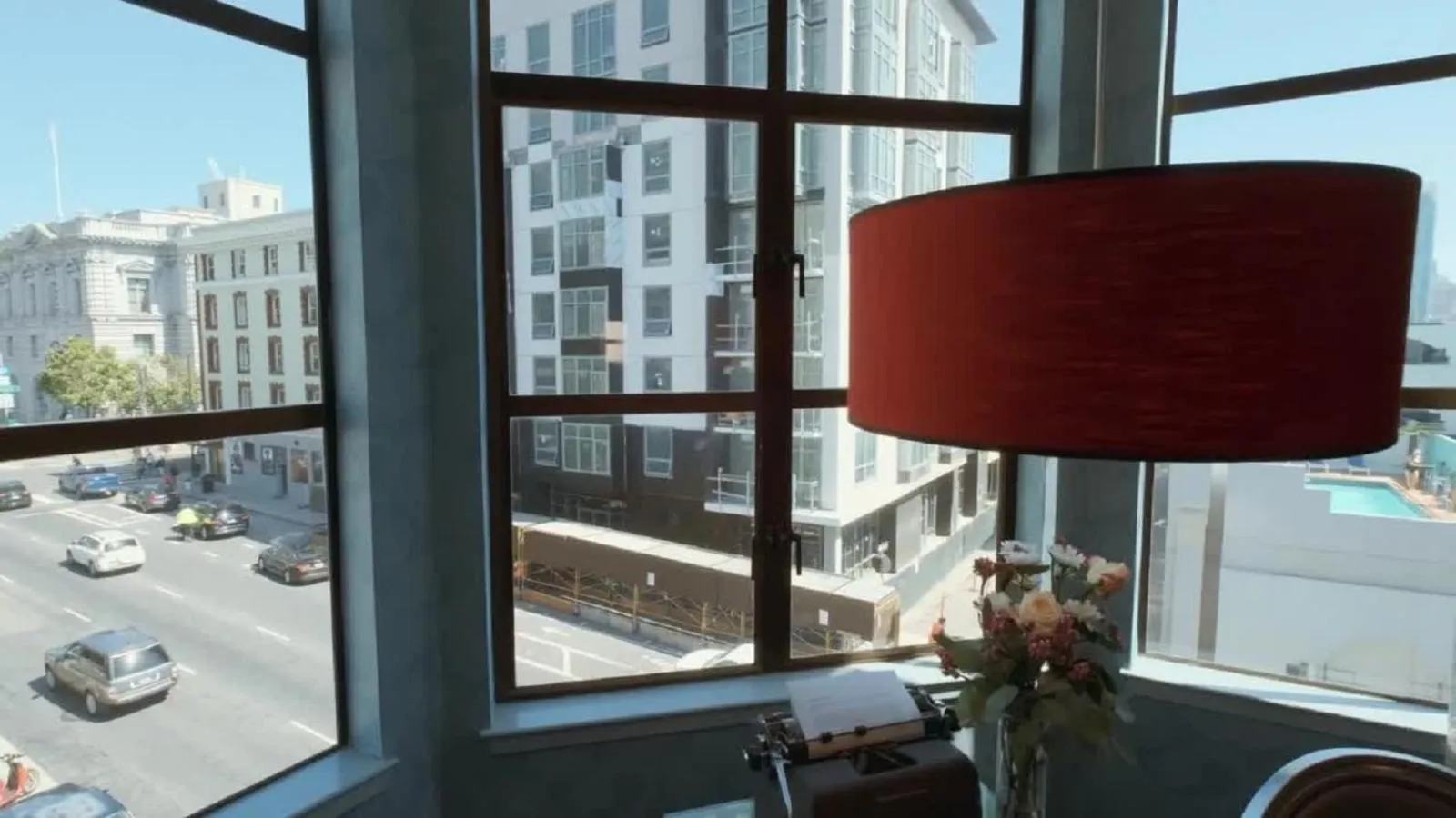 City view in Hotel Fiona