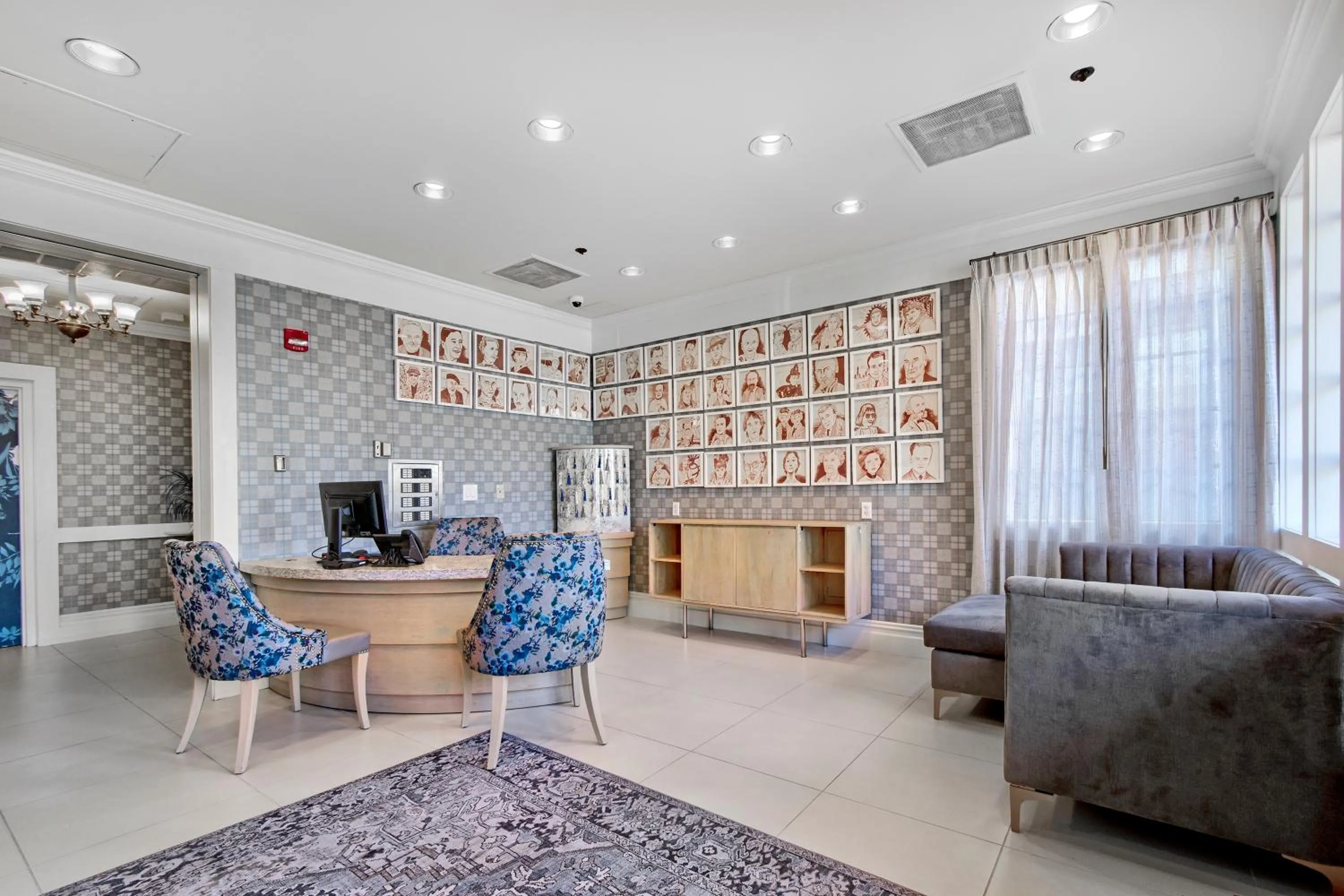 Lobby or reception in Hotel Fiona