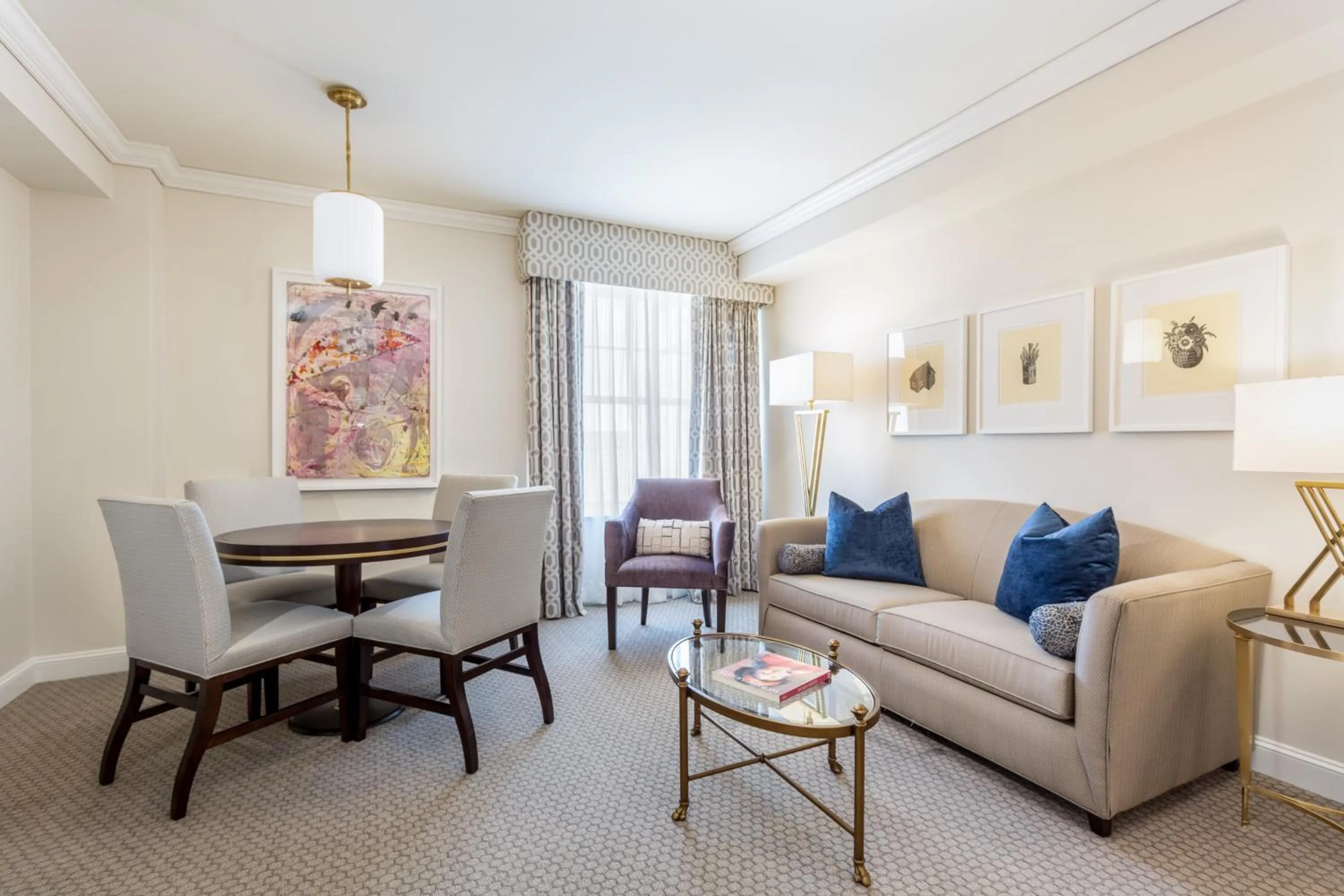 Living room in The Lancaster Hotel