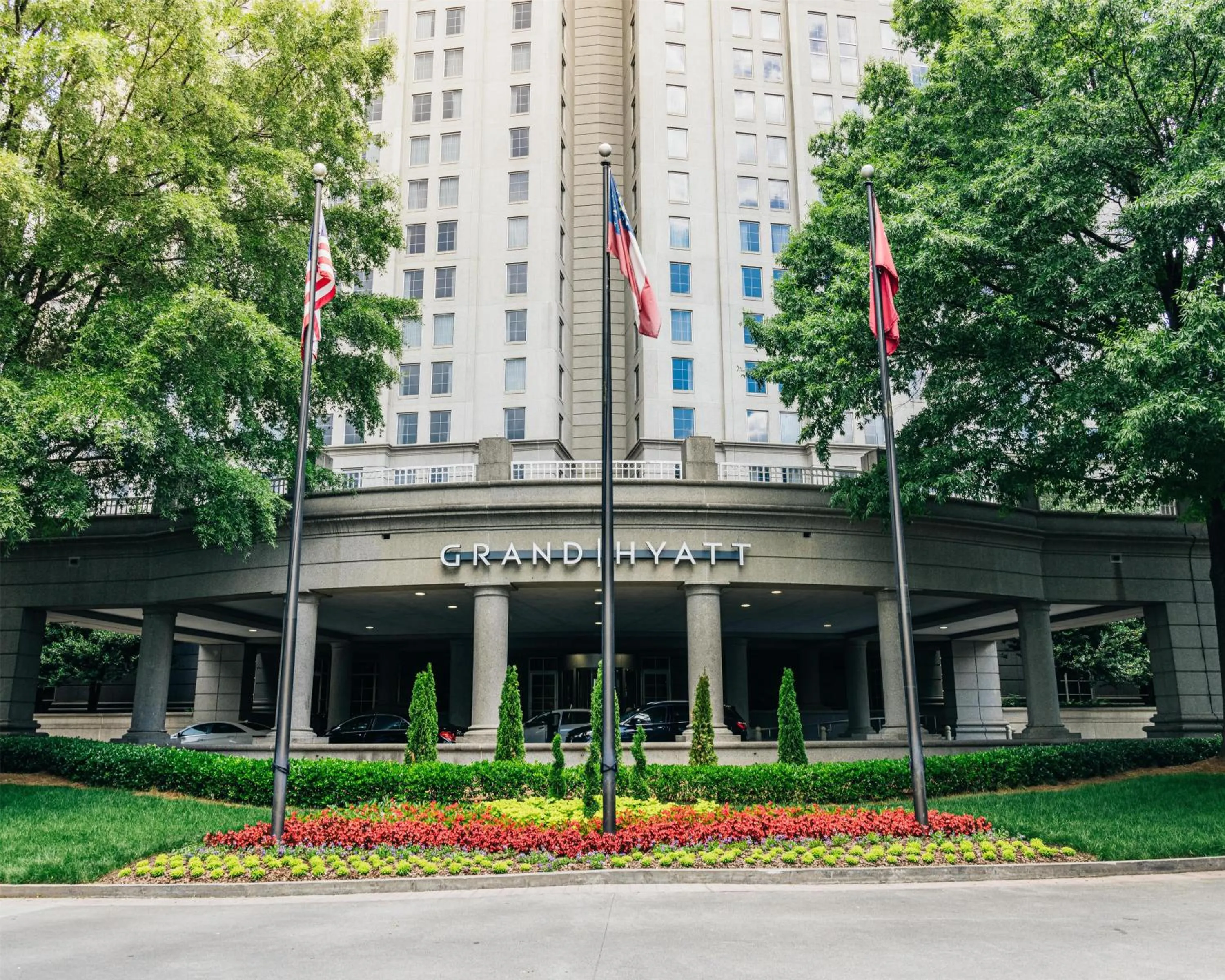Property building in Grand Hyatt Atlanta in Buckhead