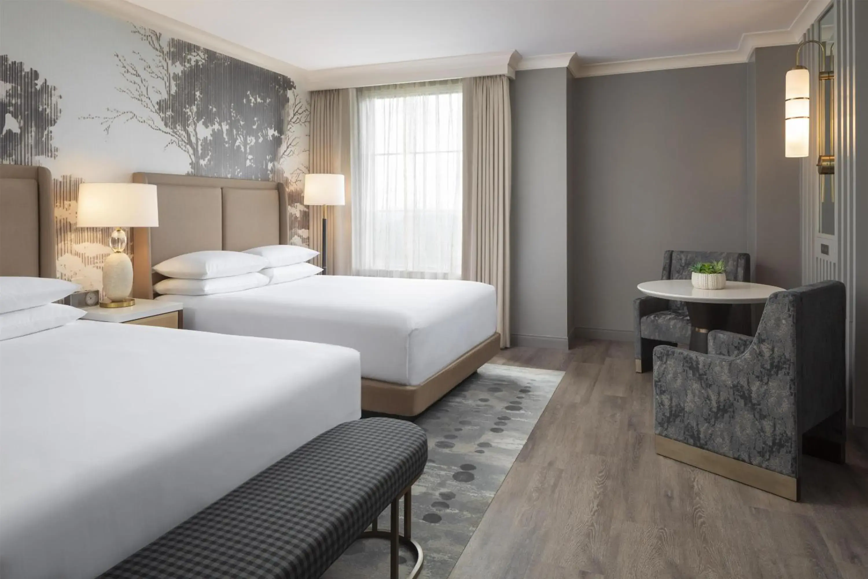 Queen Room with Two Queen Beds in Grand Hyatt Atlanta in Buckhead Queen Room with Two Queen Beds in Grand Hyatt Atlanta in Buckhead