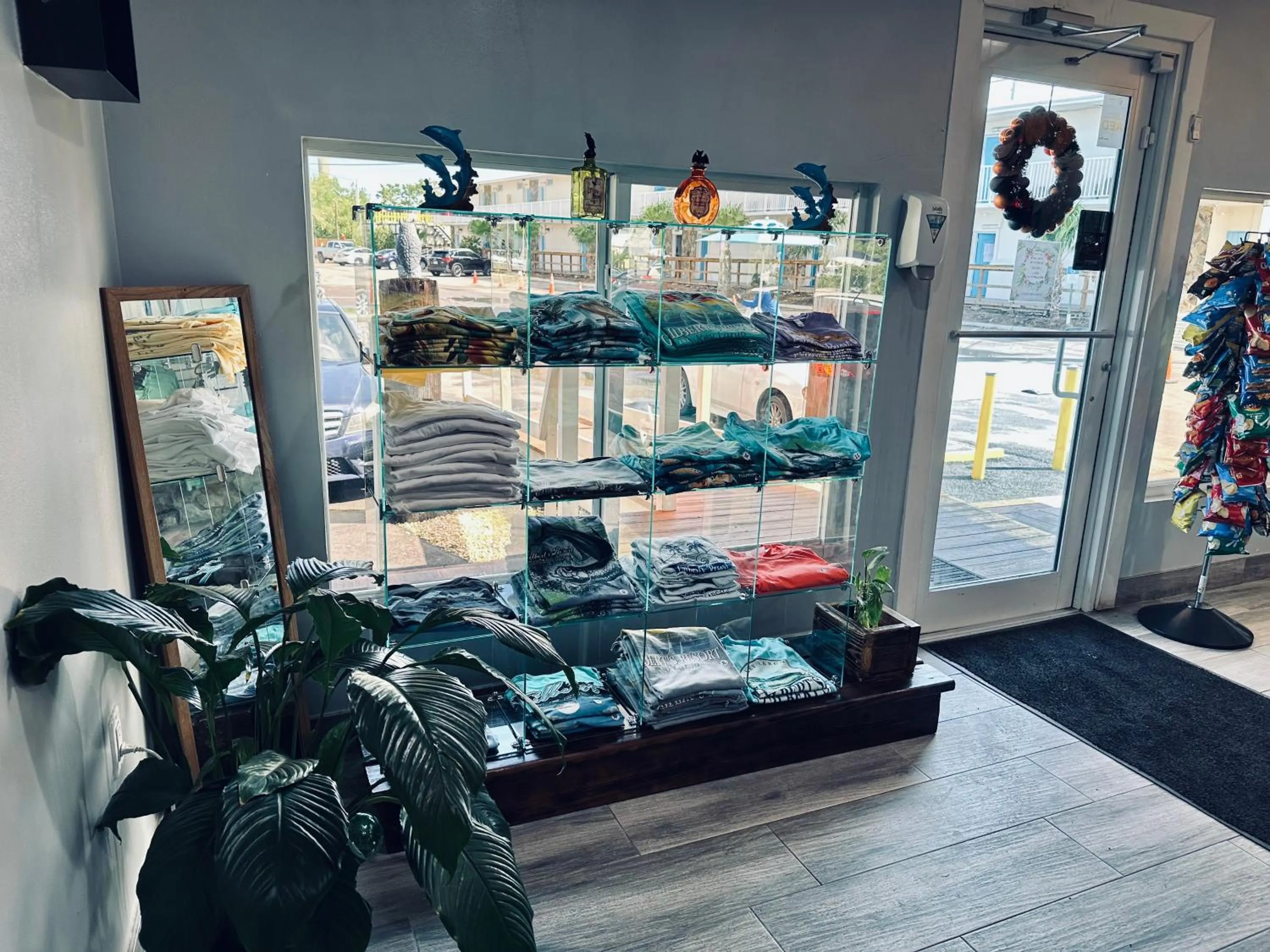 Lobby or reception in Gilbert's Resort & Marina