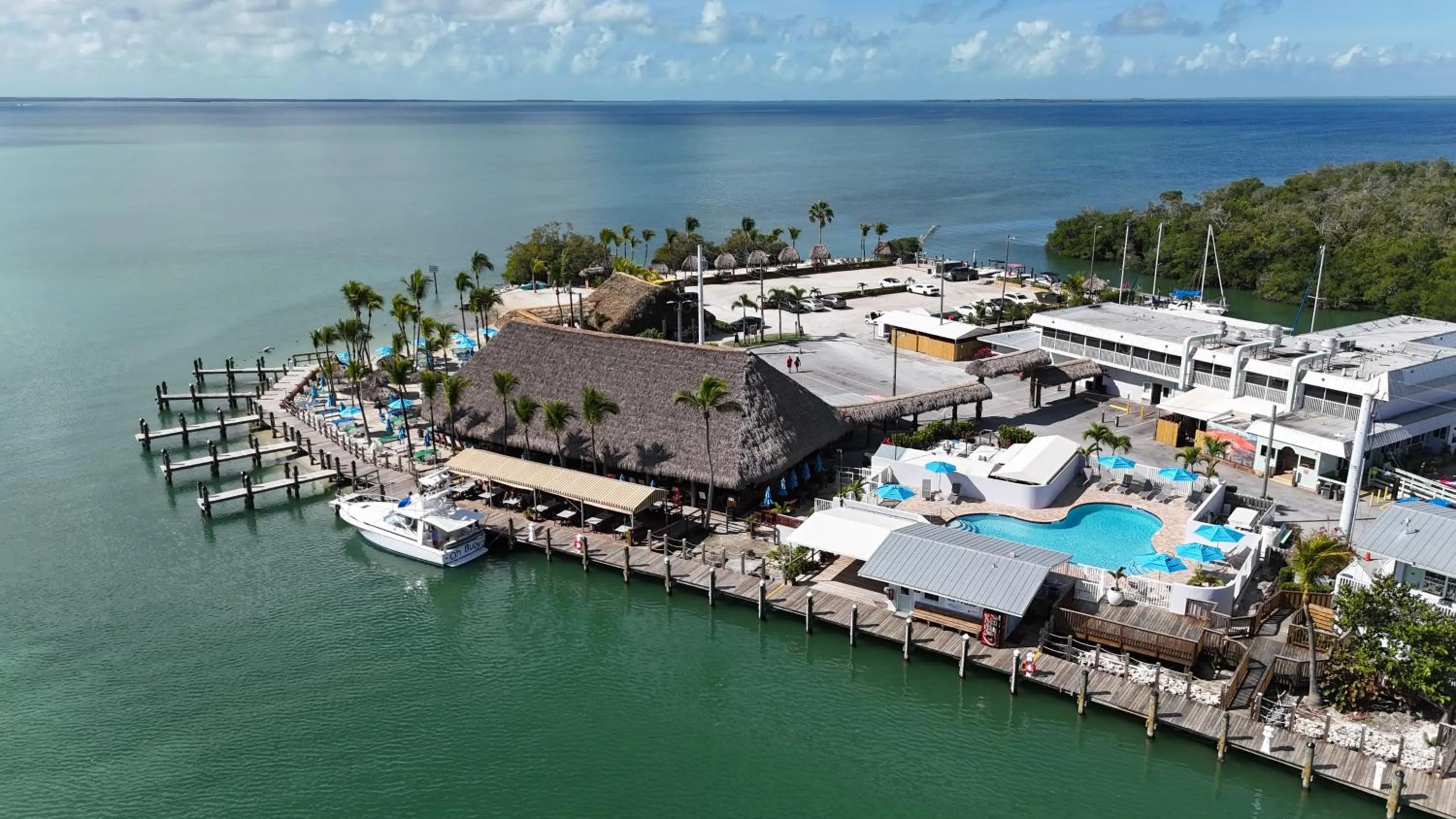 Property building in Gilbert's Resort & Marina