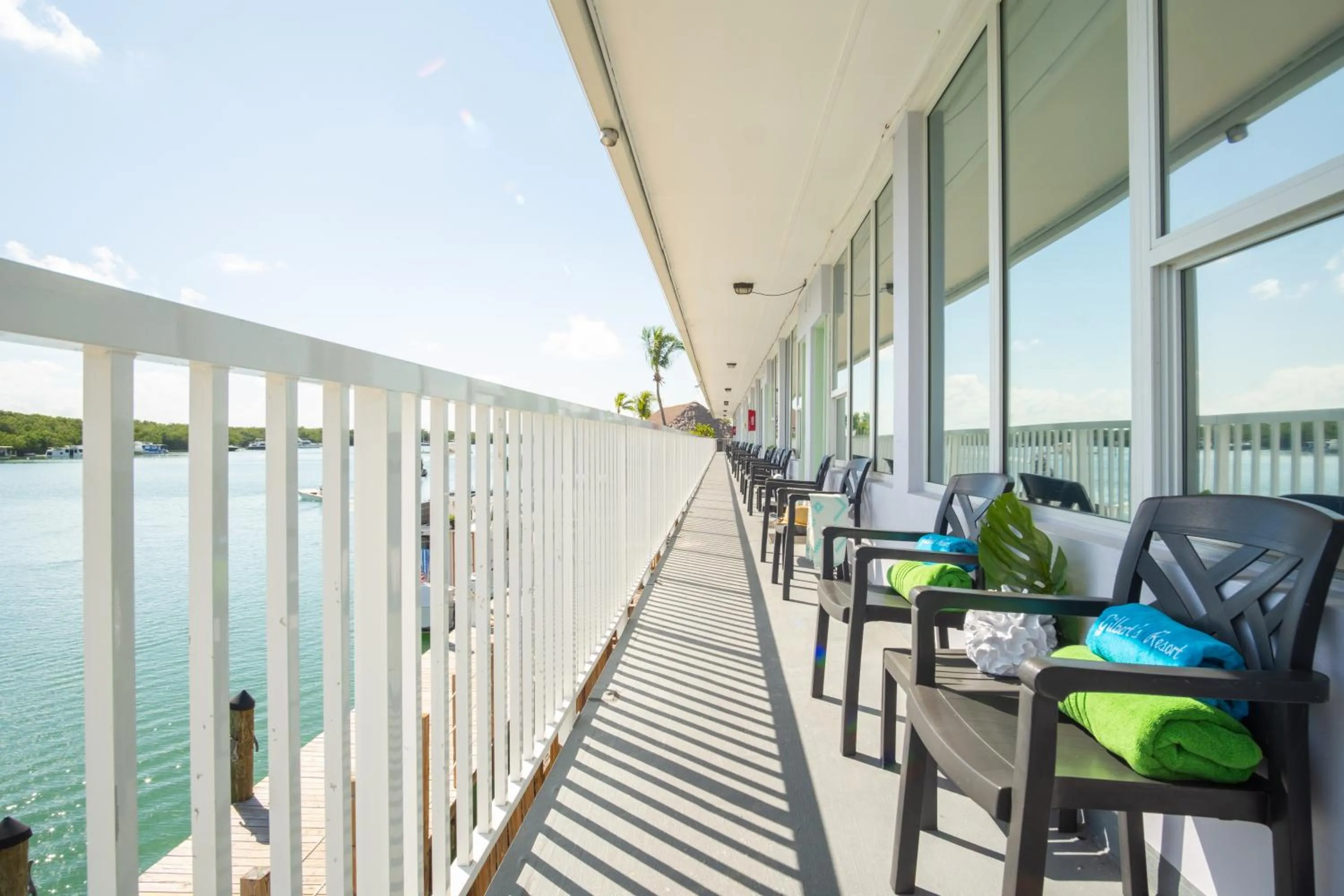 Balcony/Terrace in Gilbert's Resort & Marina