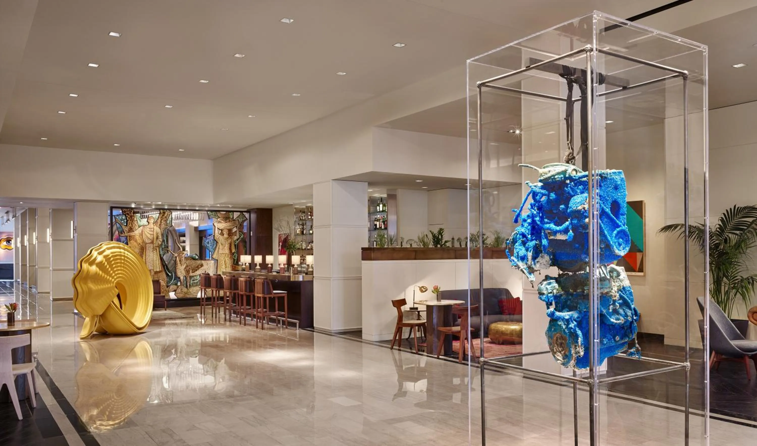 Lobby or reception in The Joule