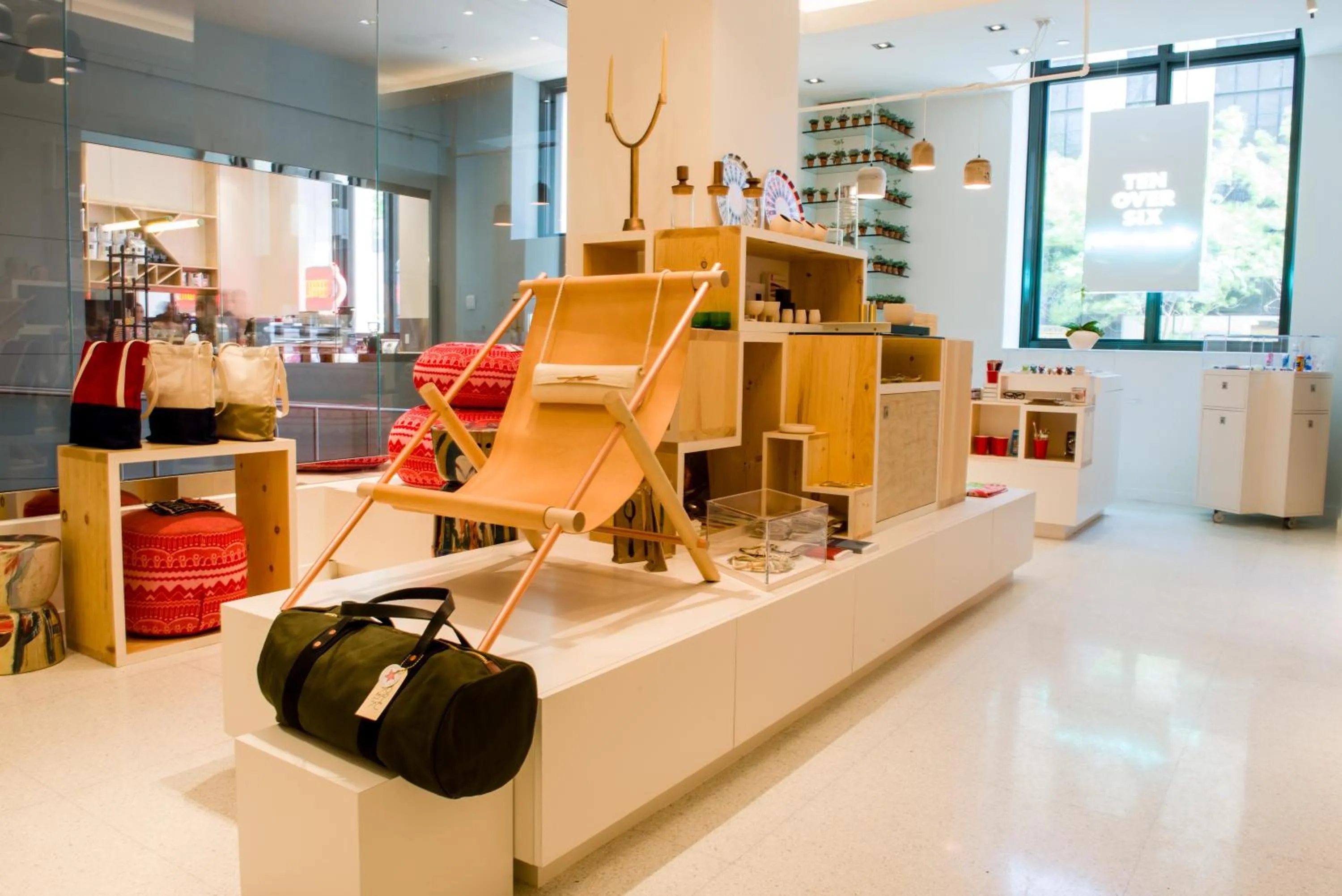 On-site shops in The Joule