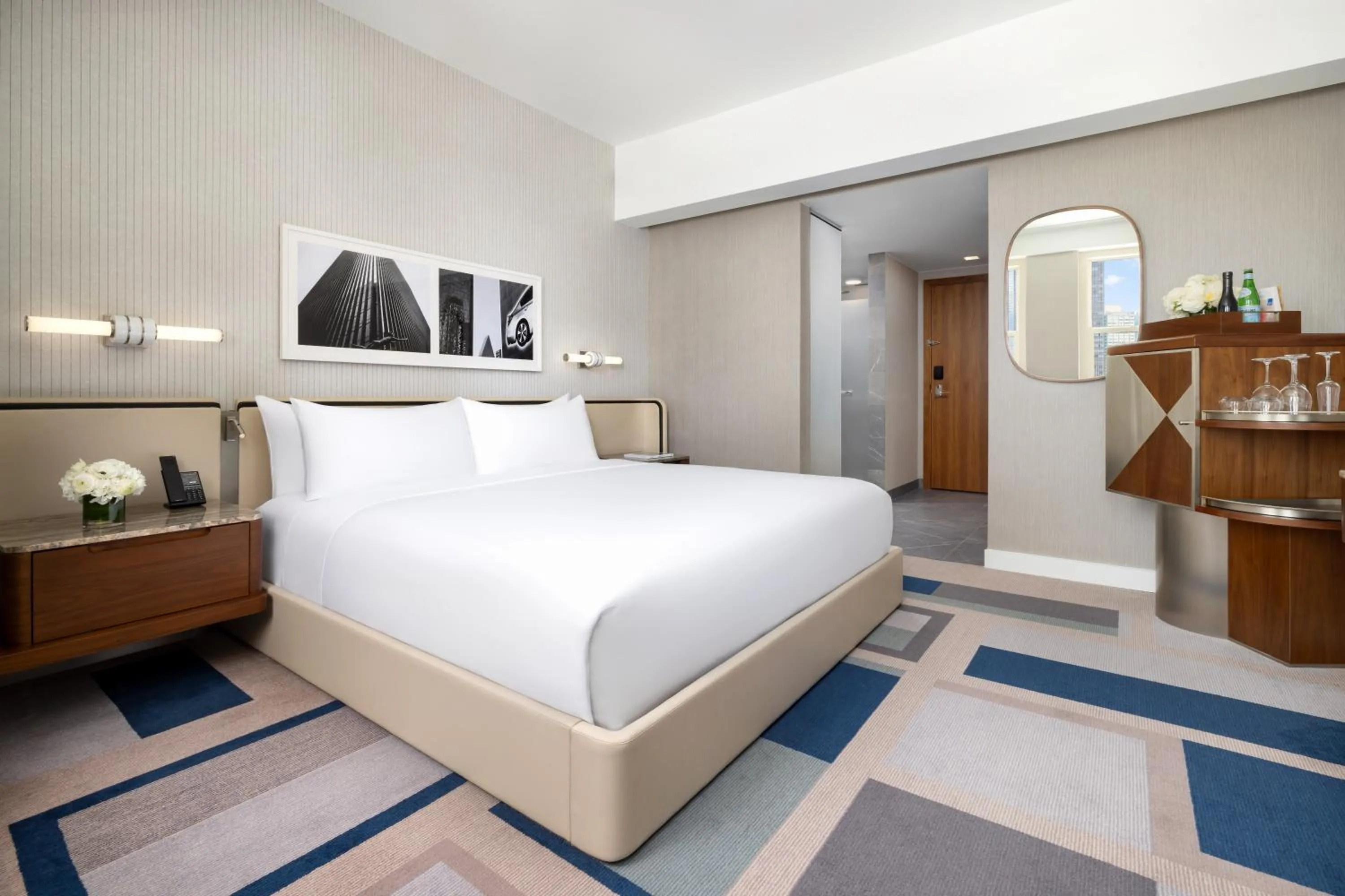 Bedroom, Bed in The Joule