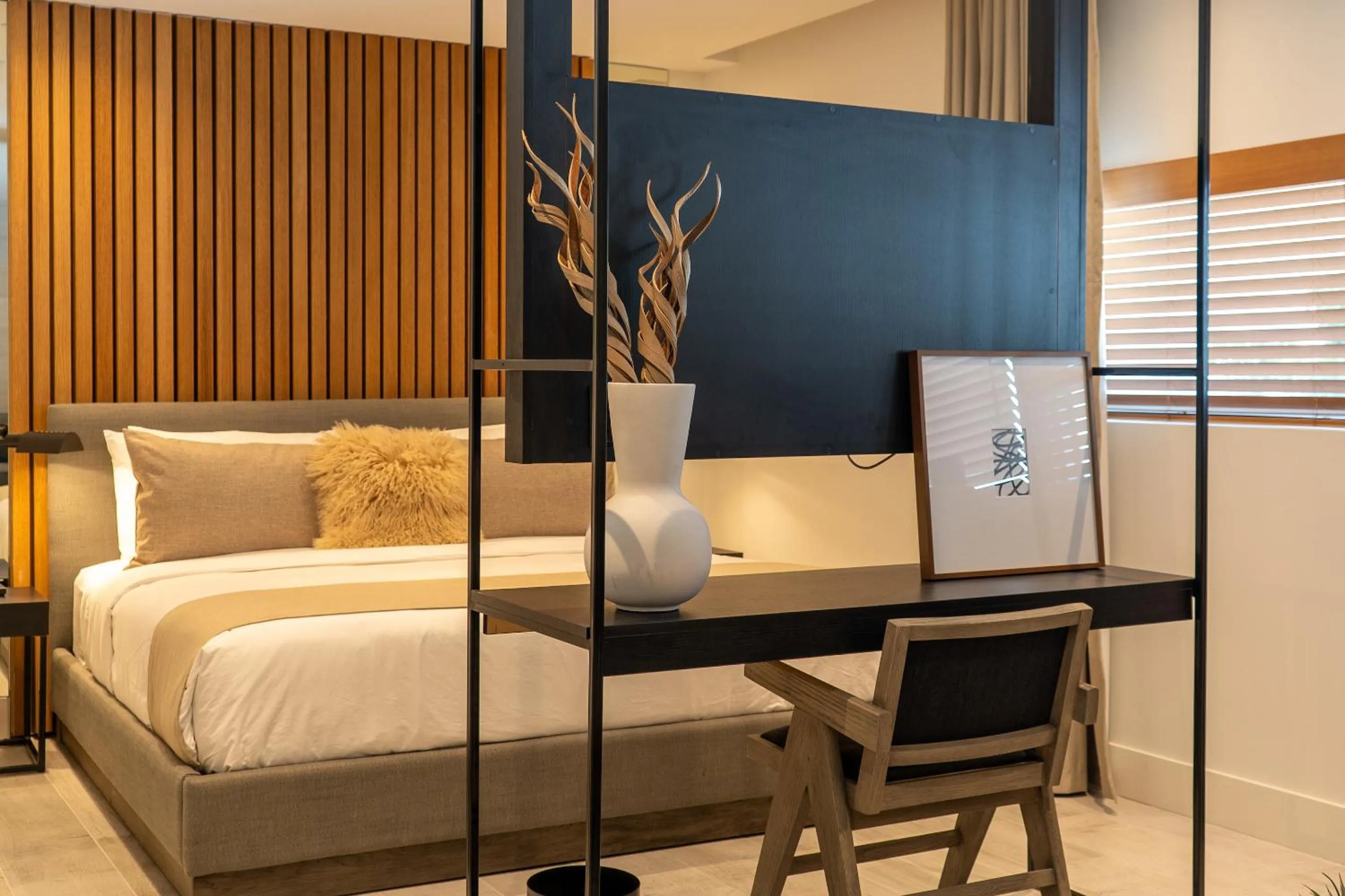 Bed in Nassau Suite South Beach, an All Suite Hotel