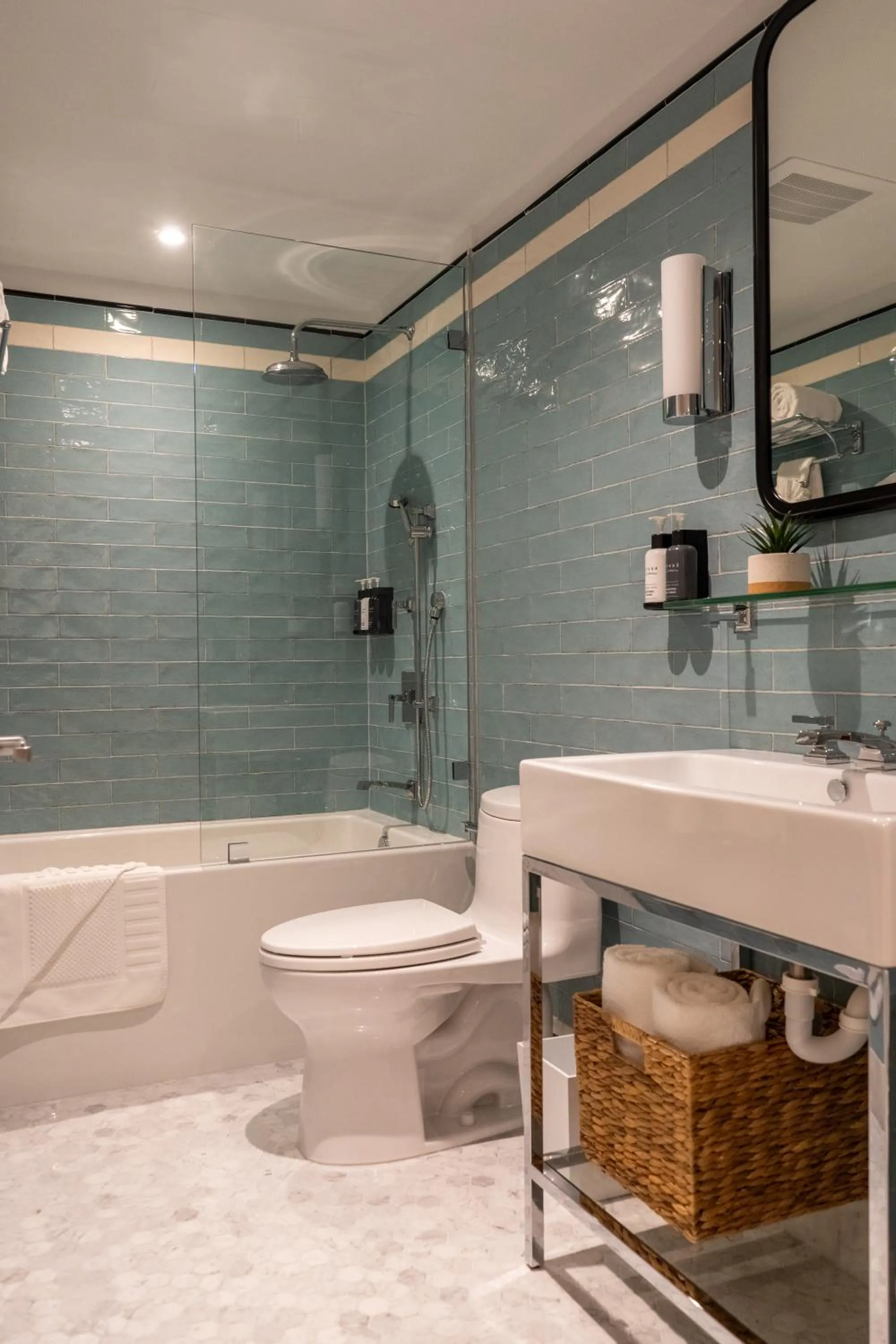 Bathroom in Nassau Suite South Beach, an All Suite Hotel