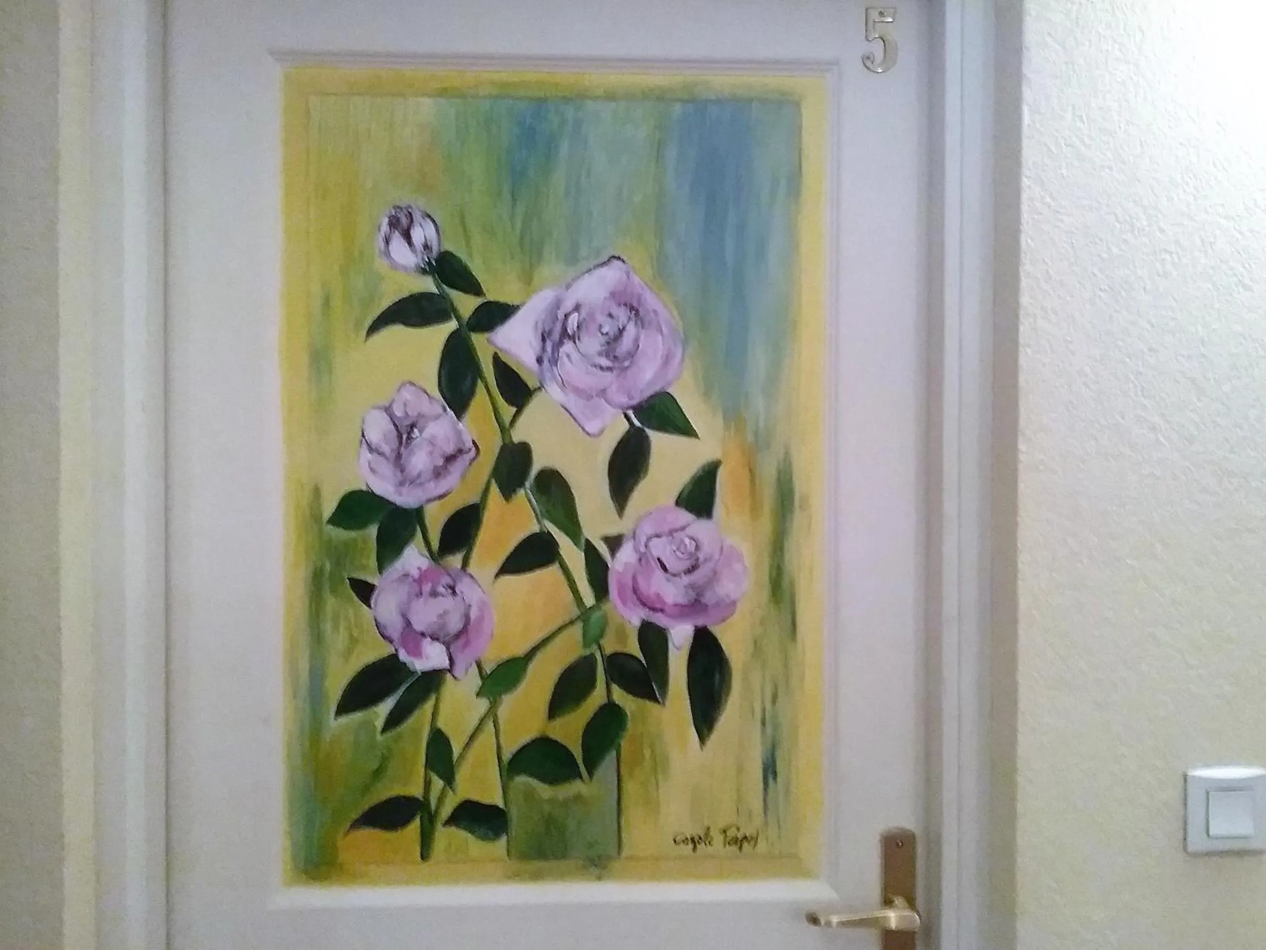 Decorative detail in Les Chambres de la Nied