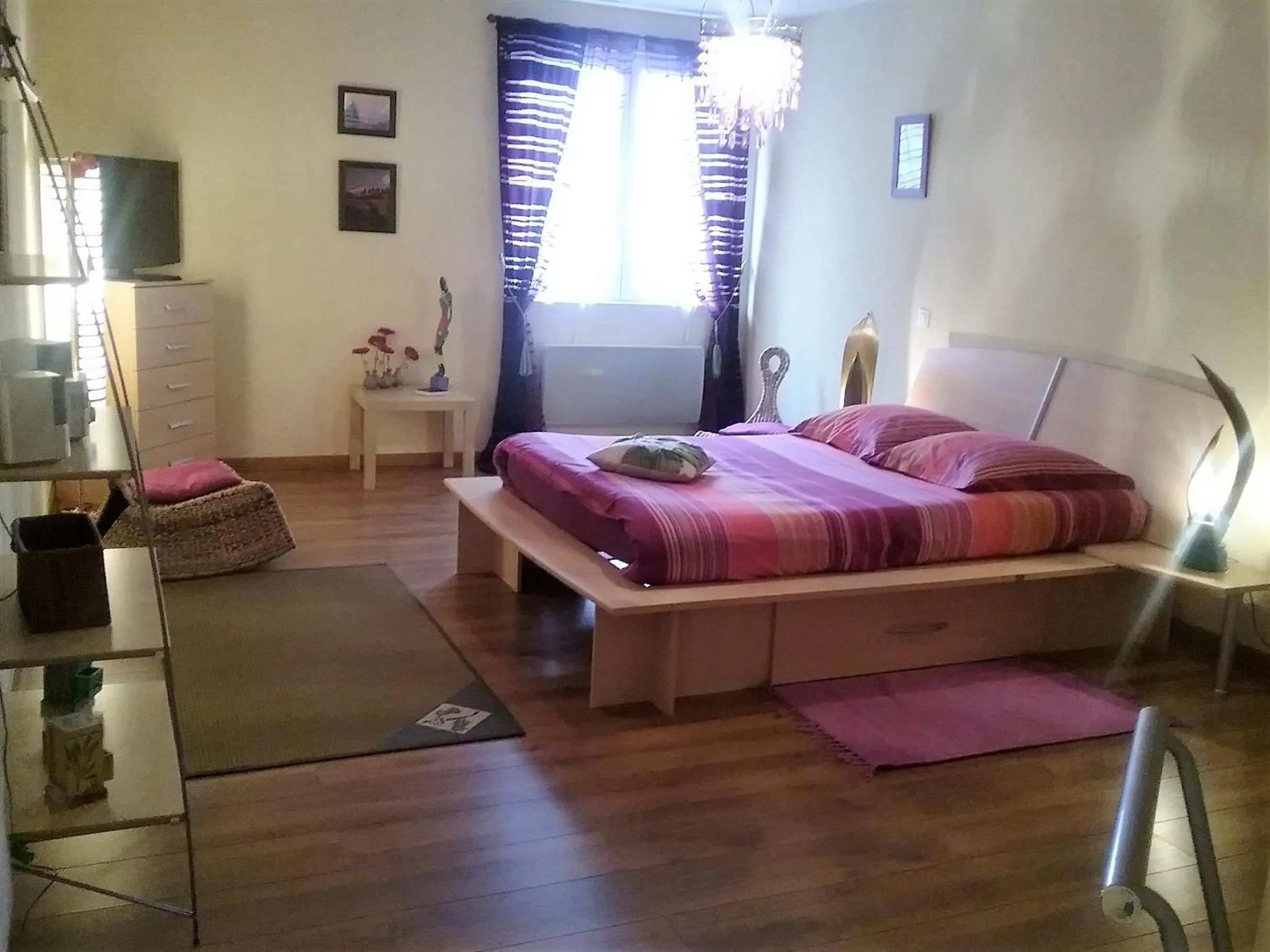 Bed in Les Chambres de la Nied