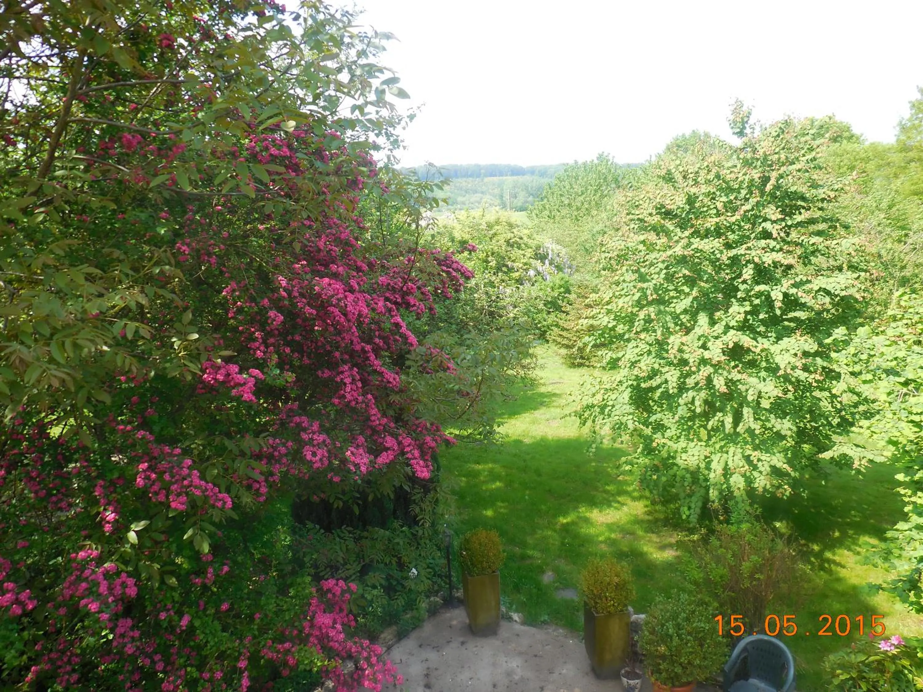 Patio in Les Chambres de la Nied