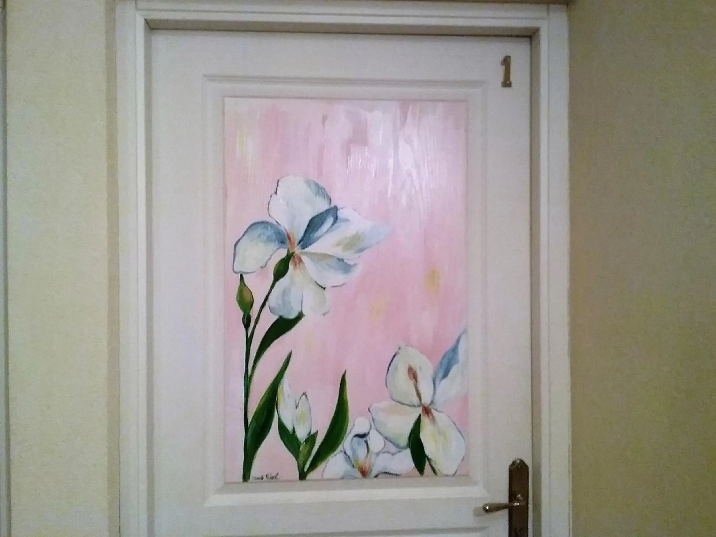 Decorative detail in Les Chambres de la Nied