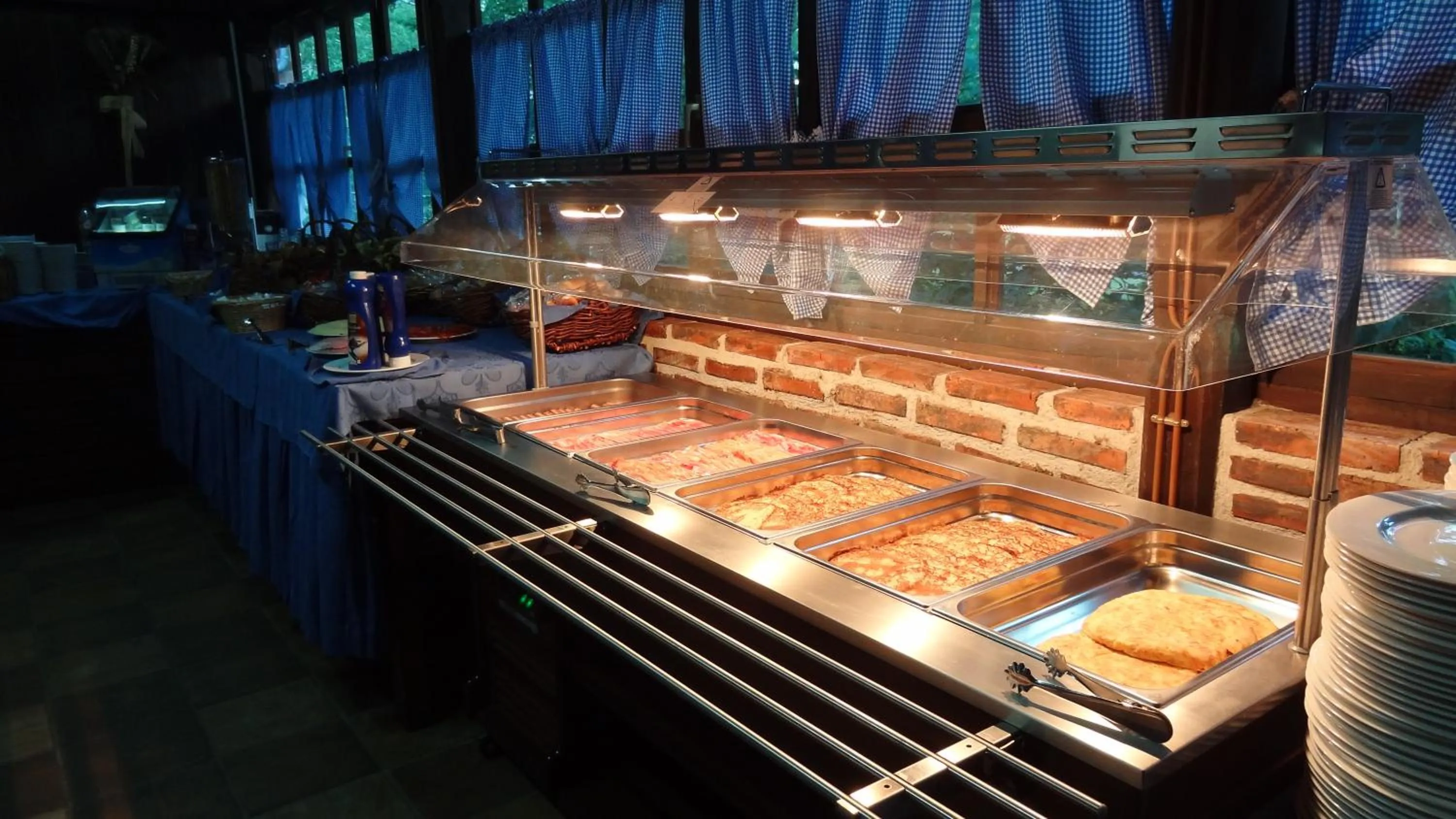 Buffet breakfast in Hotel El Bricial