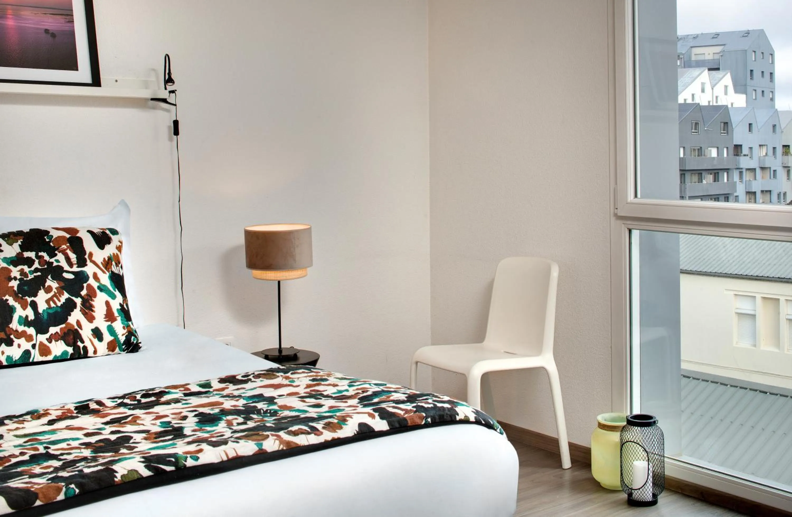 Bed in Ténéo Apparthôtel Bordeaux Maritime - Cité du vin