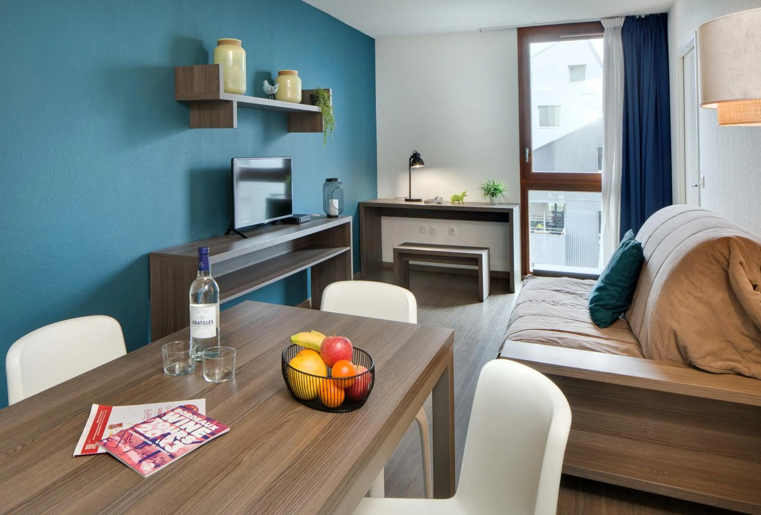 Seating area in Ténéo Apparthôtel Bordeaux Maritime - Cité du vin