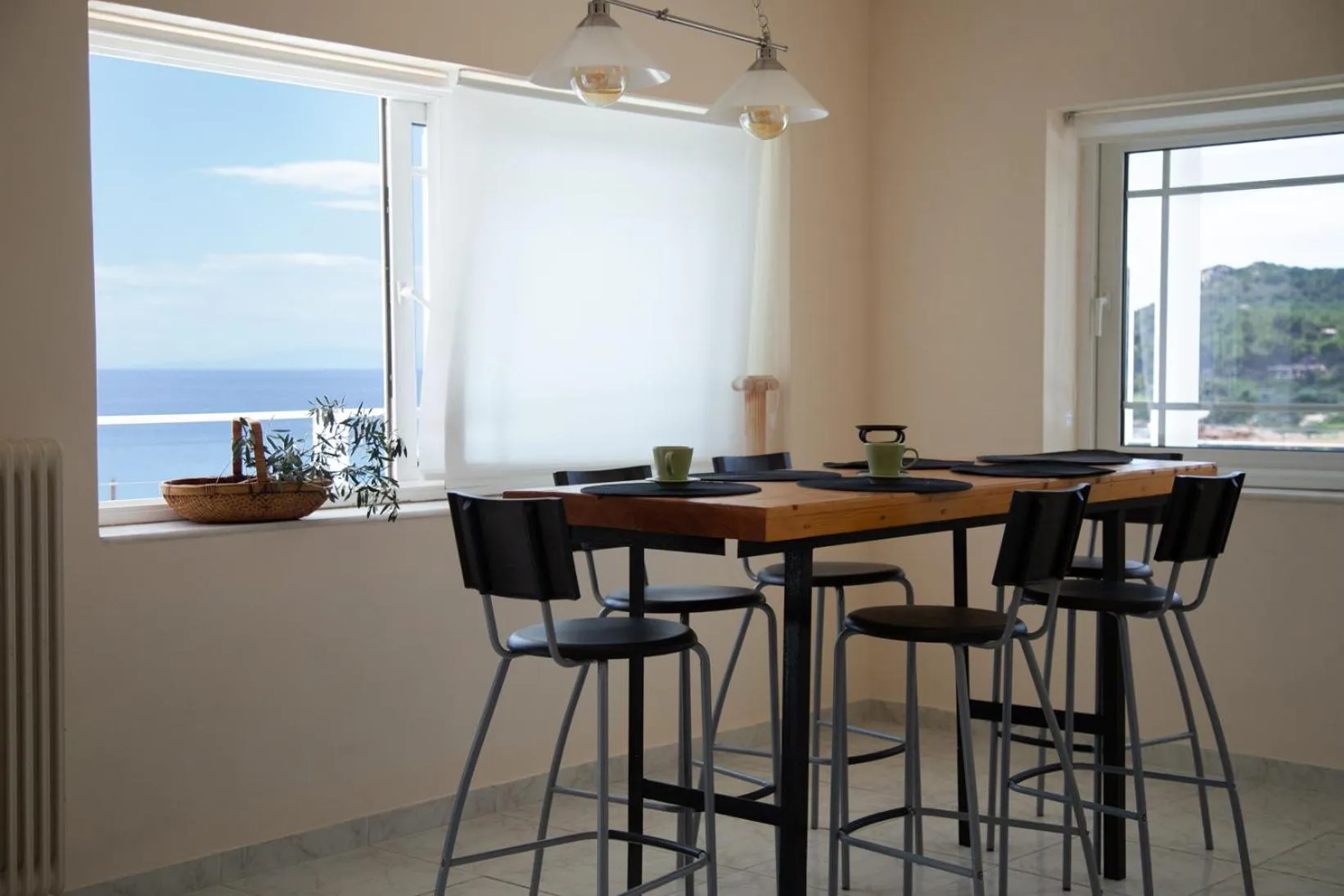 Dining area in Poseidon Apartments and Villas by the Sea