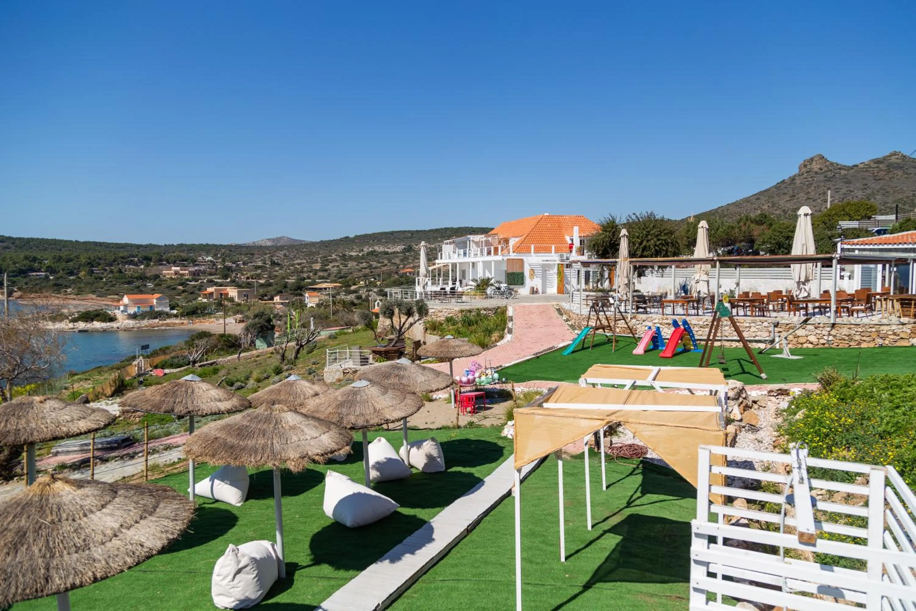 Natural landscape in Poseidon Apartments and Villas by the Sea