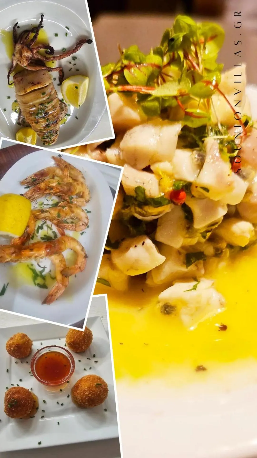 Restaurant/places to eat in Poseidon Apartments and Villas by the Sea