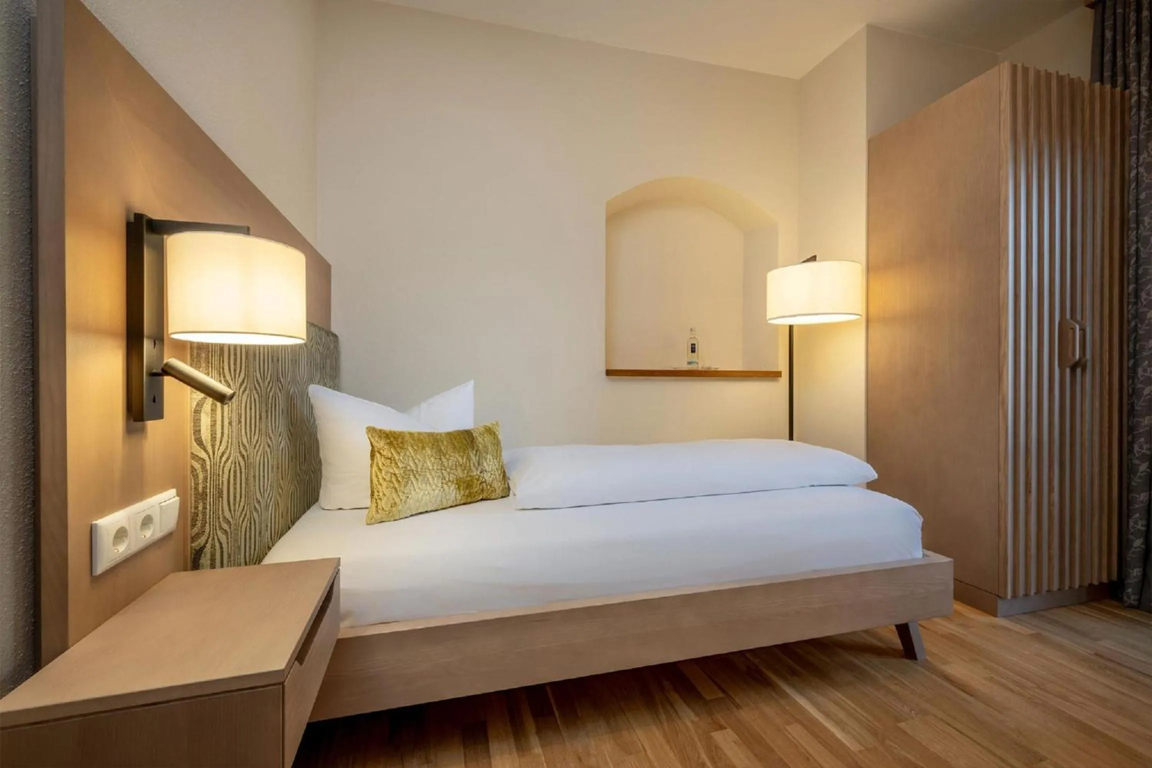 Bed in Landgasthof Kammbräu