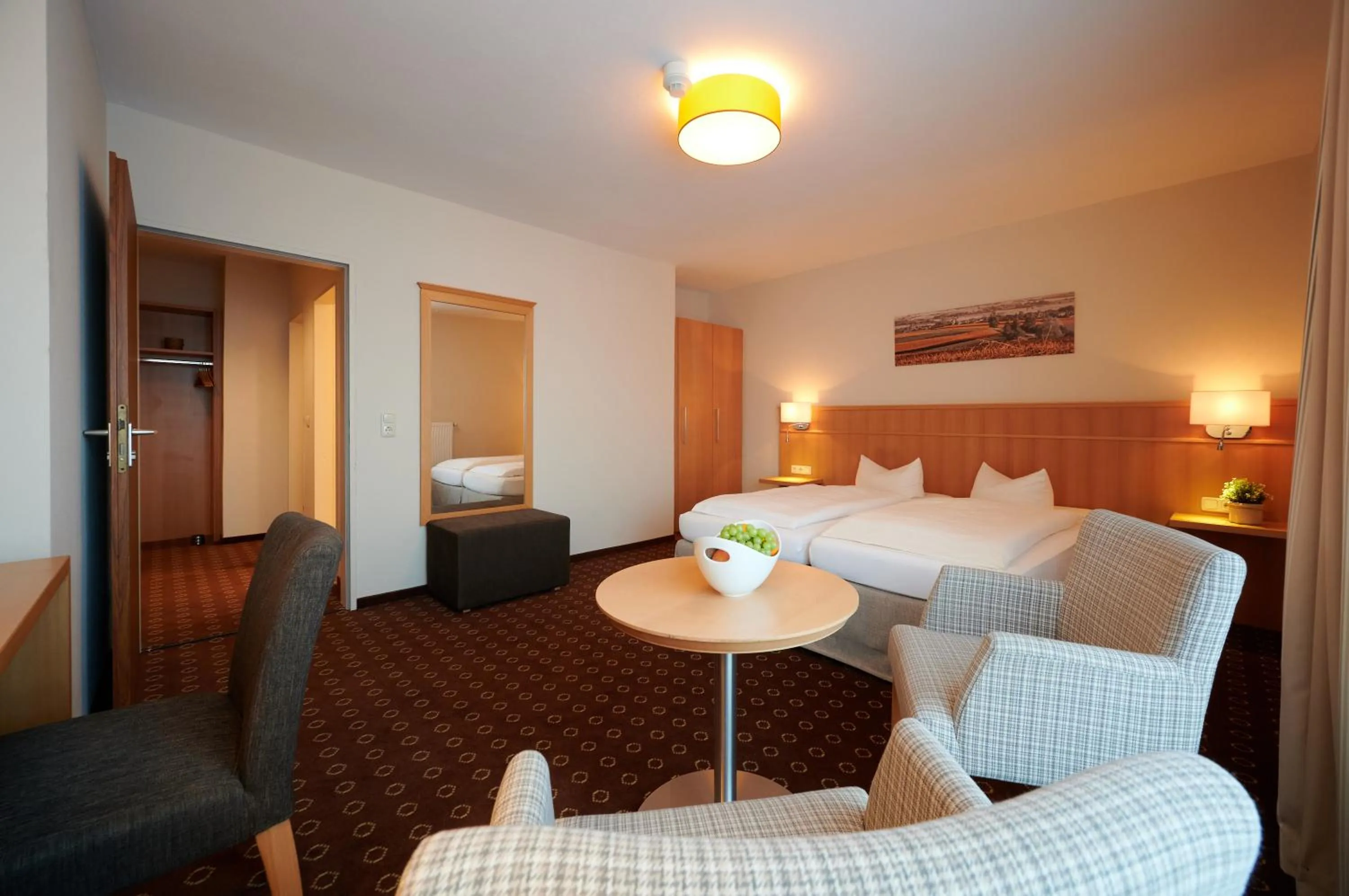 Living room, Bed in Inntalhof