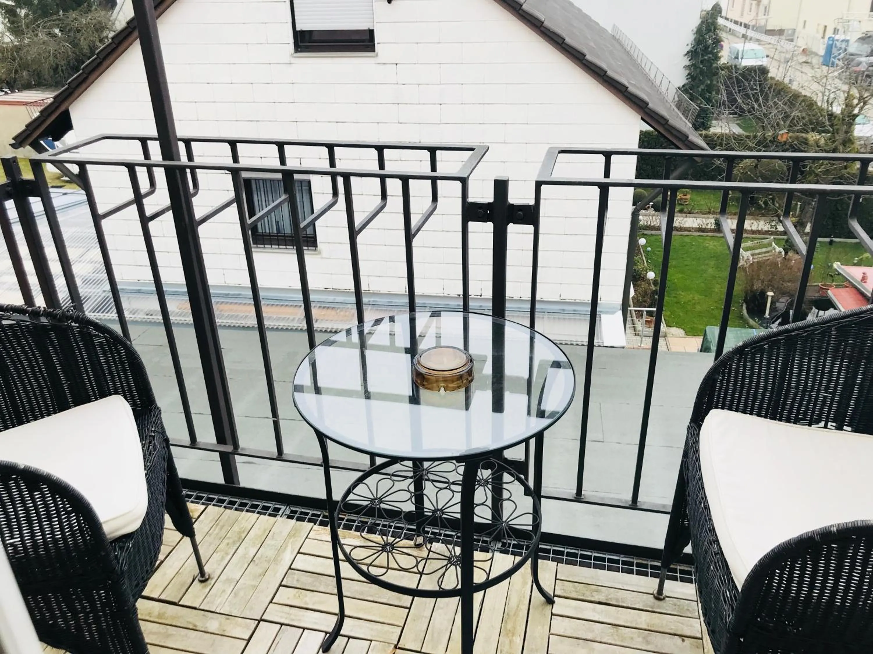 Balcony/Terrace in Arena Stadt München