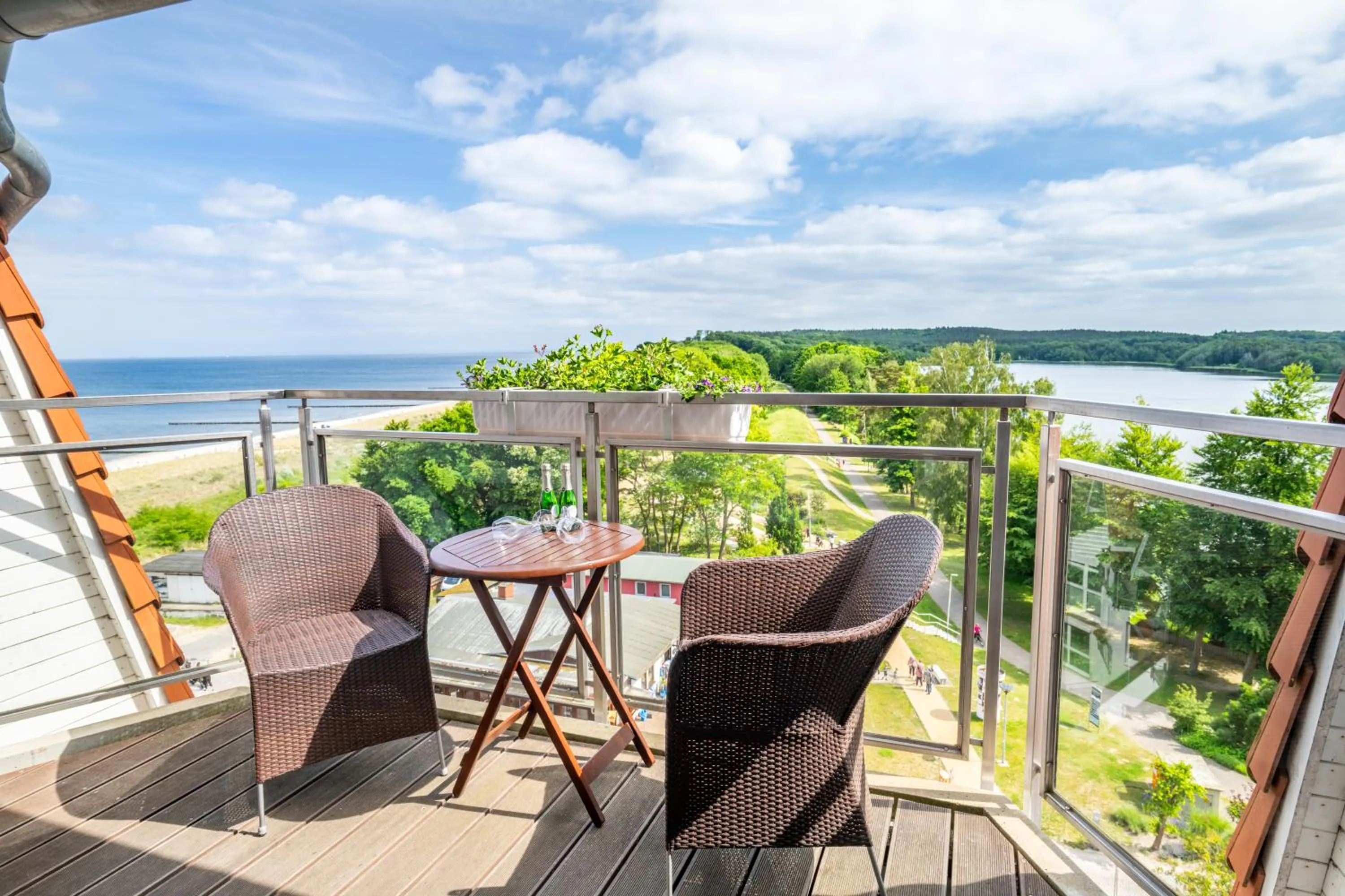 View (from property/room) in Strandhotel Seerose